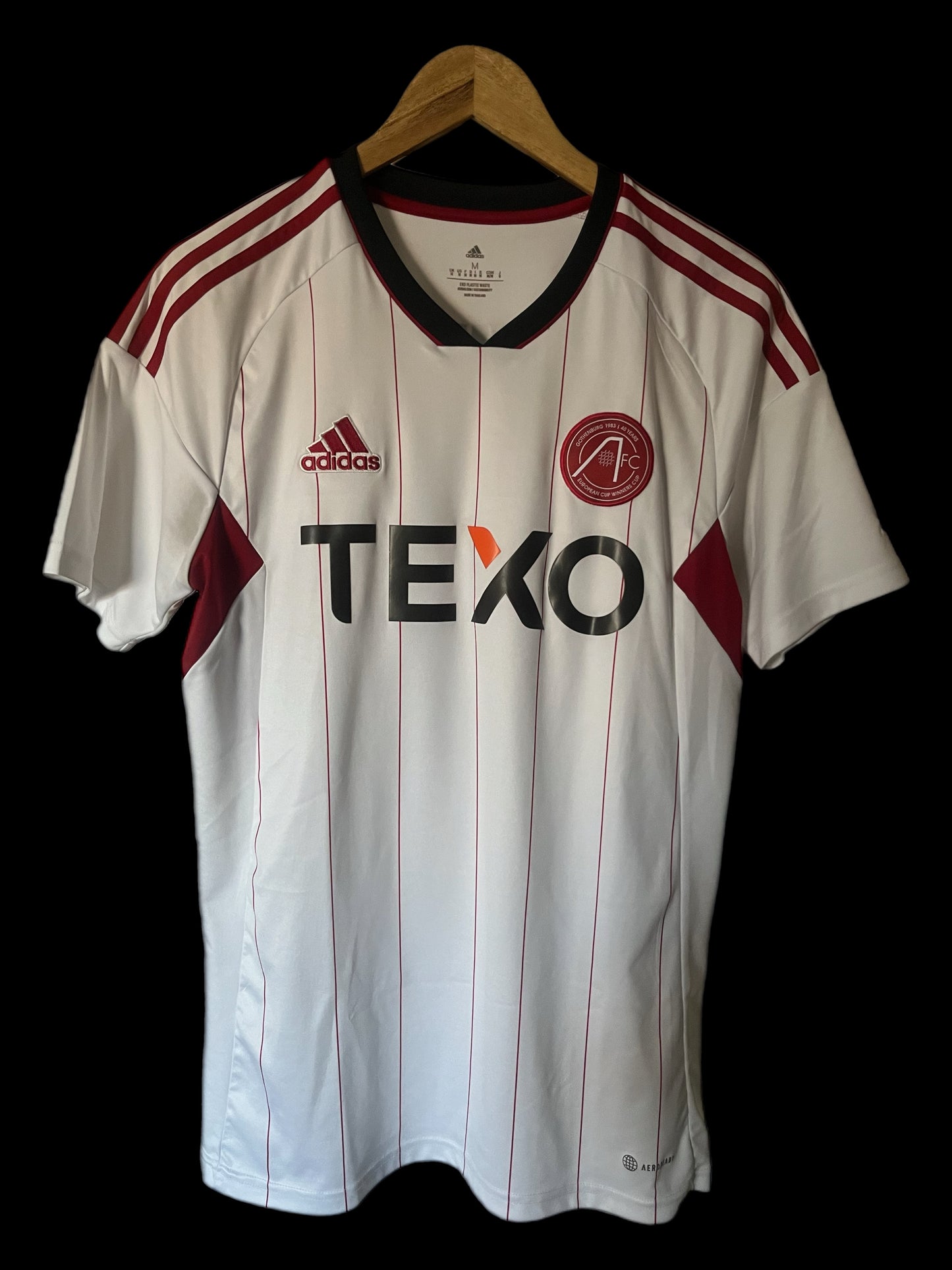 Aberdeen 2022/2023 Away Football Shirt Medium - Bojan Miovski