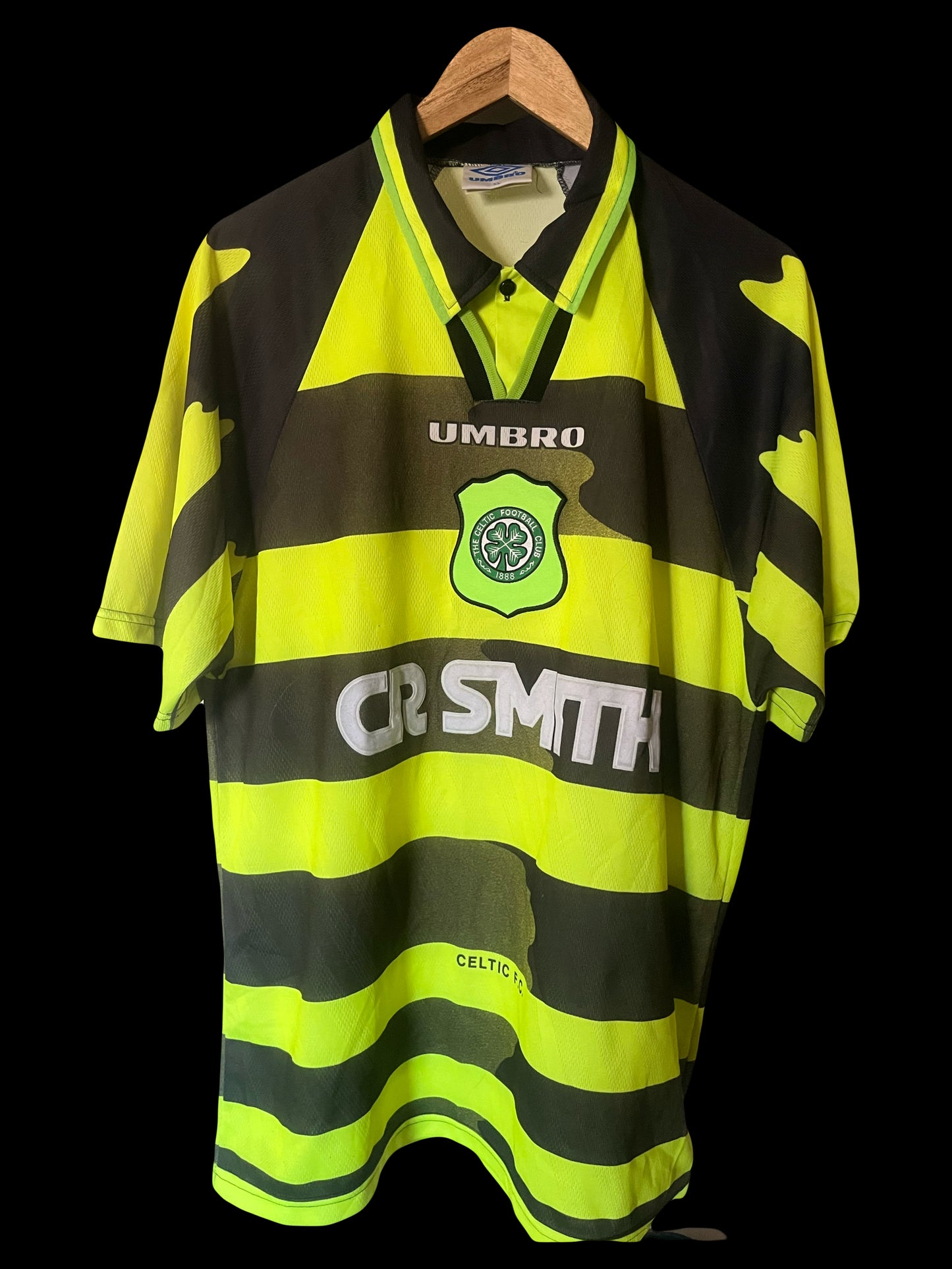 Celtic 1996/1997 Away Football Shirt Extra Large