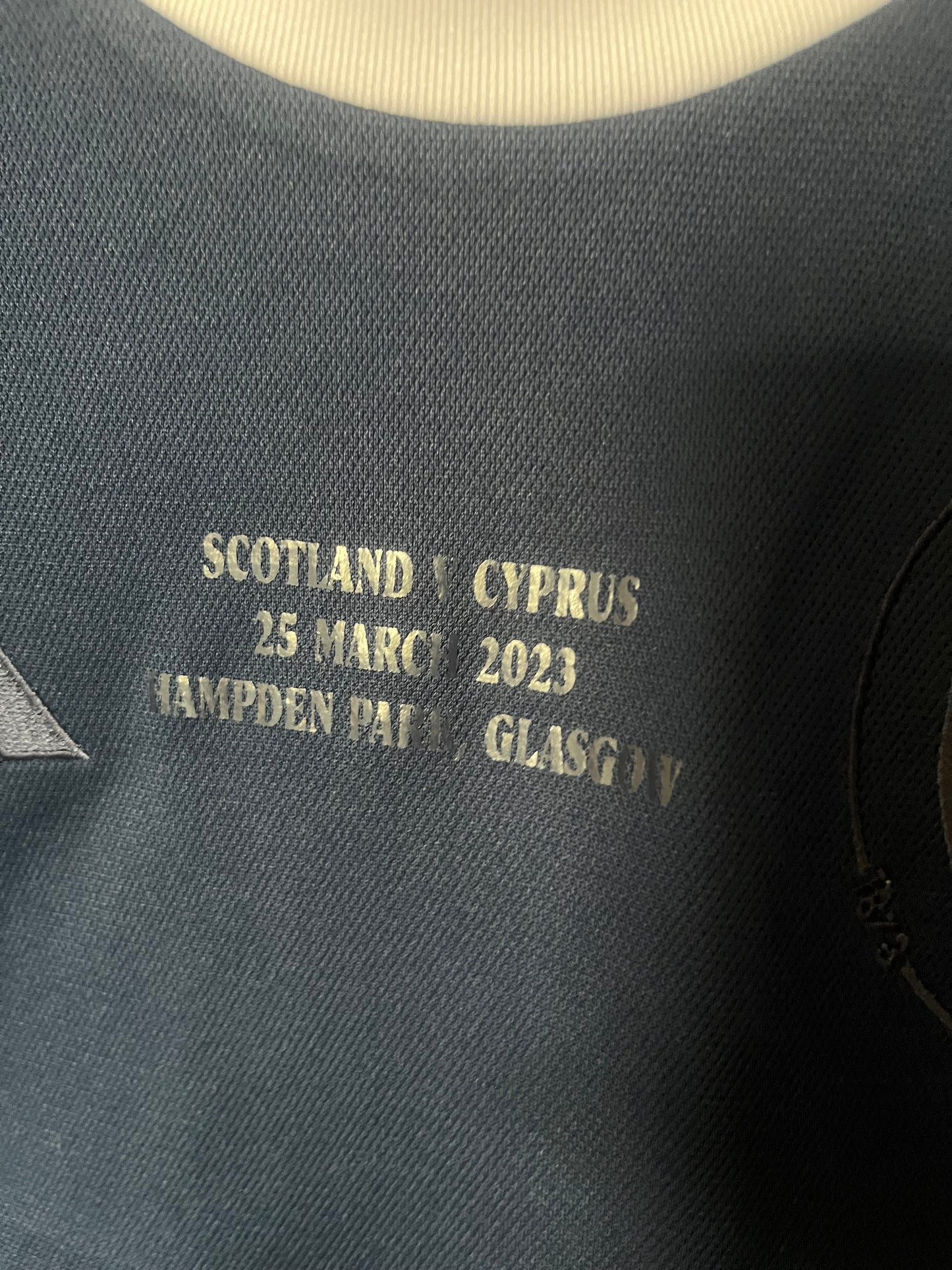 Scotland 2023 Home Football Shirt Small - Limited Edition 150 Years