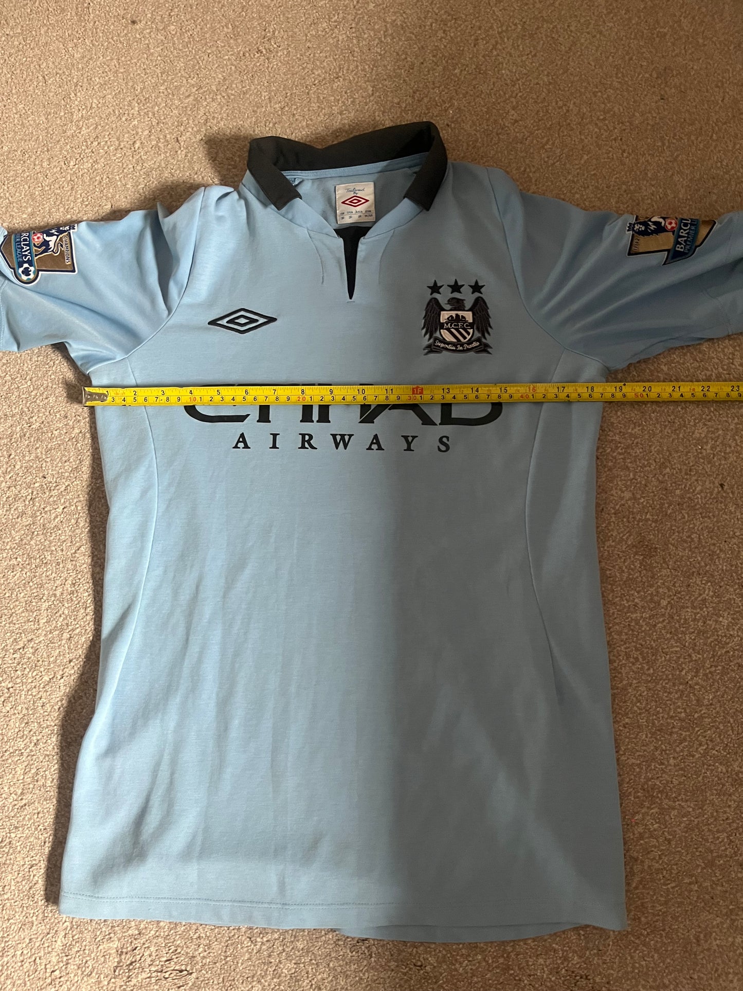 Manchester City 2012/2013 Home Small - Vincent Kompany