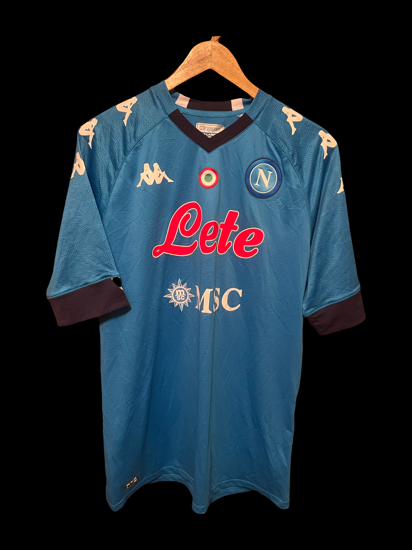 SSC Napoli 2020/2021 Home Football Shirt 2XL - Fits Large - Victor Osimhen - Player Spec