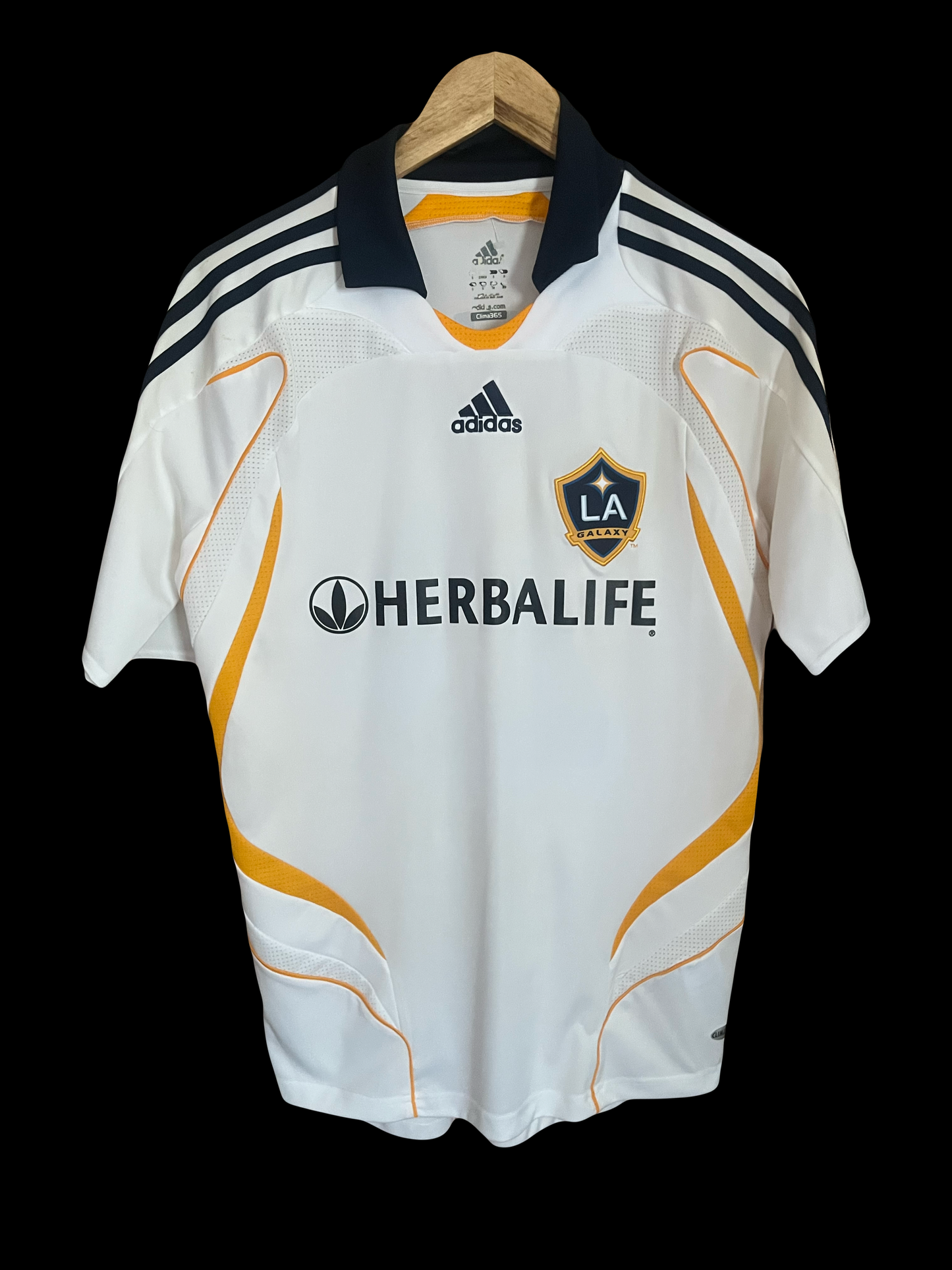 Los Angeles Galaxy 2007/2008 Home Football Shirt Small - David Beckham