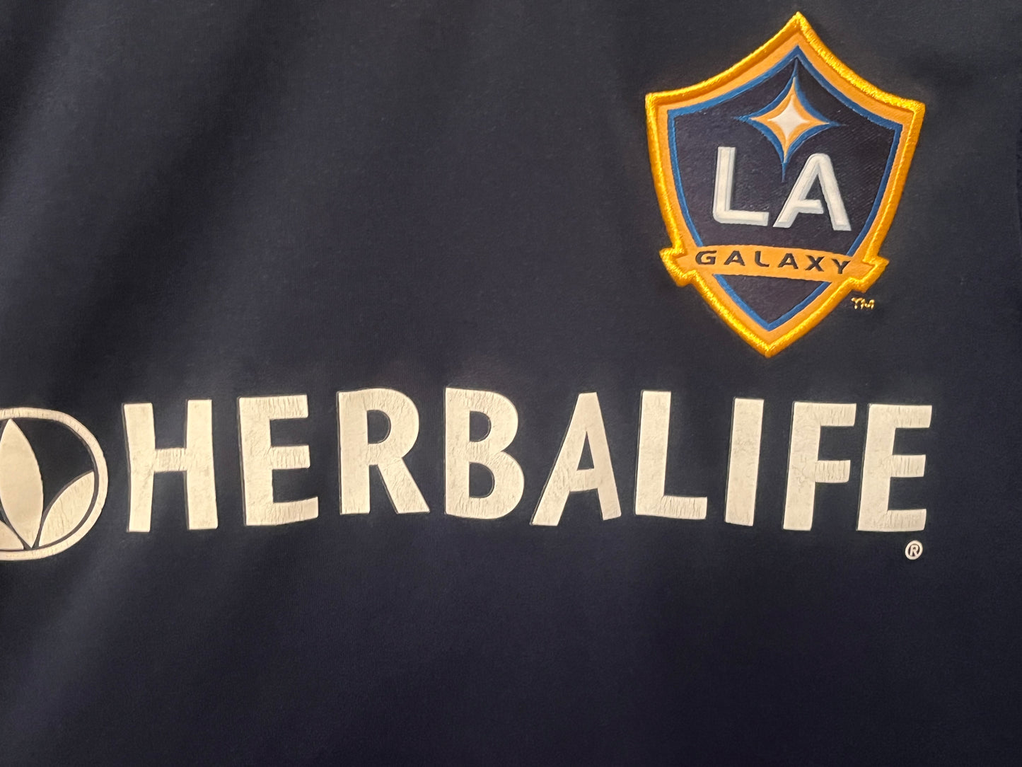 Los Angeles Galaxy 2007/2008 Away Football Shirt Medium - David Beckham