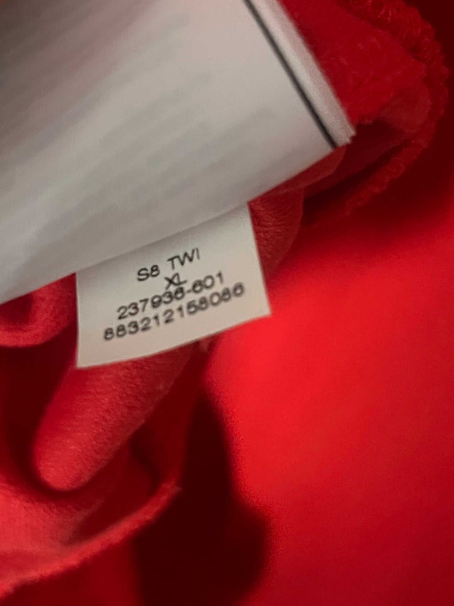 Manchester United 2007/2008 Training Jacket Extra Large