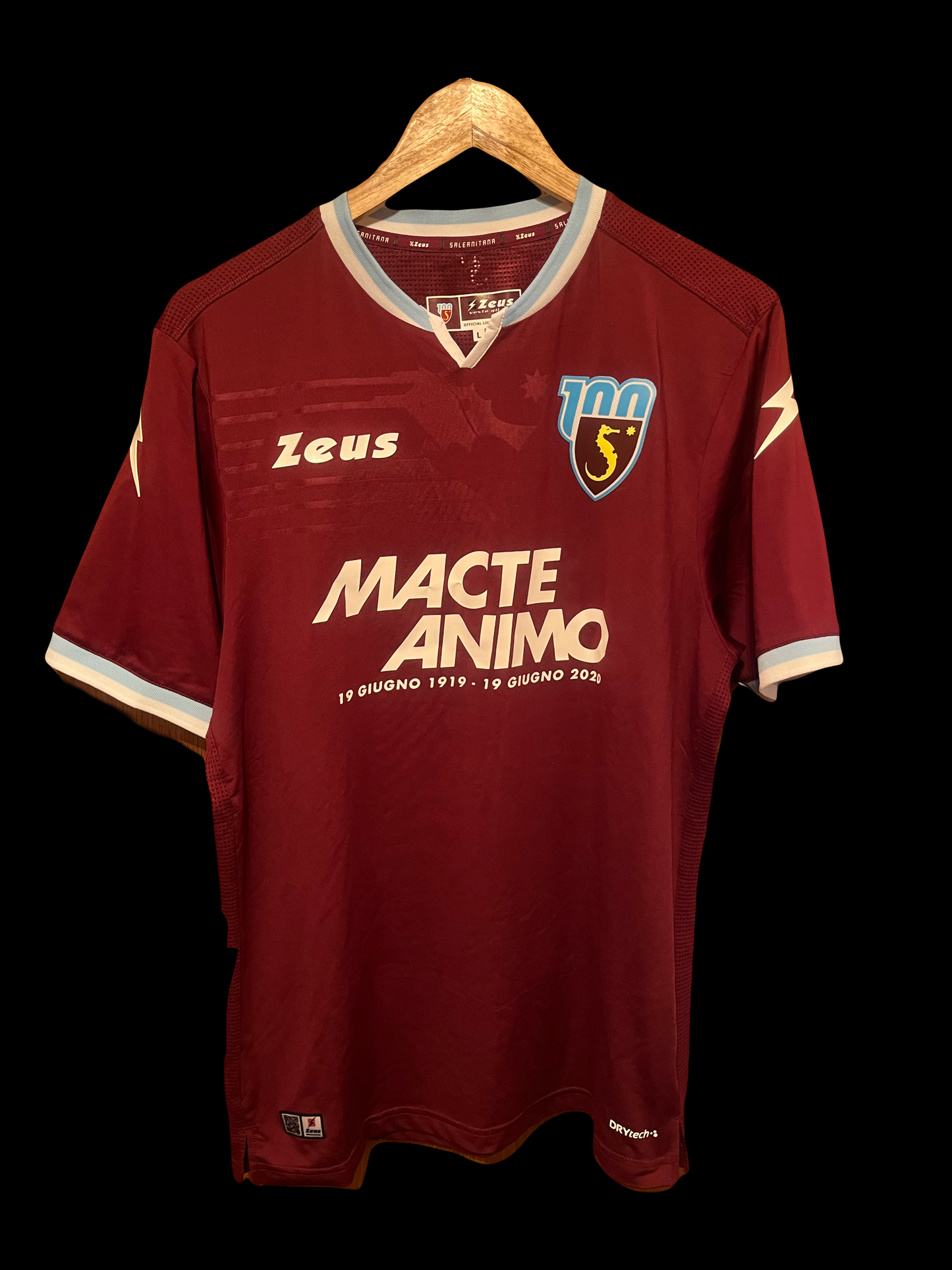 Salernitana 2019/2020 Home Football Shirt Large - Fits Medium - Milan Djuric