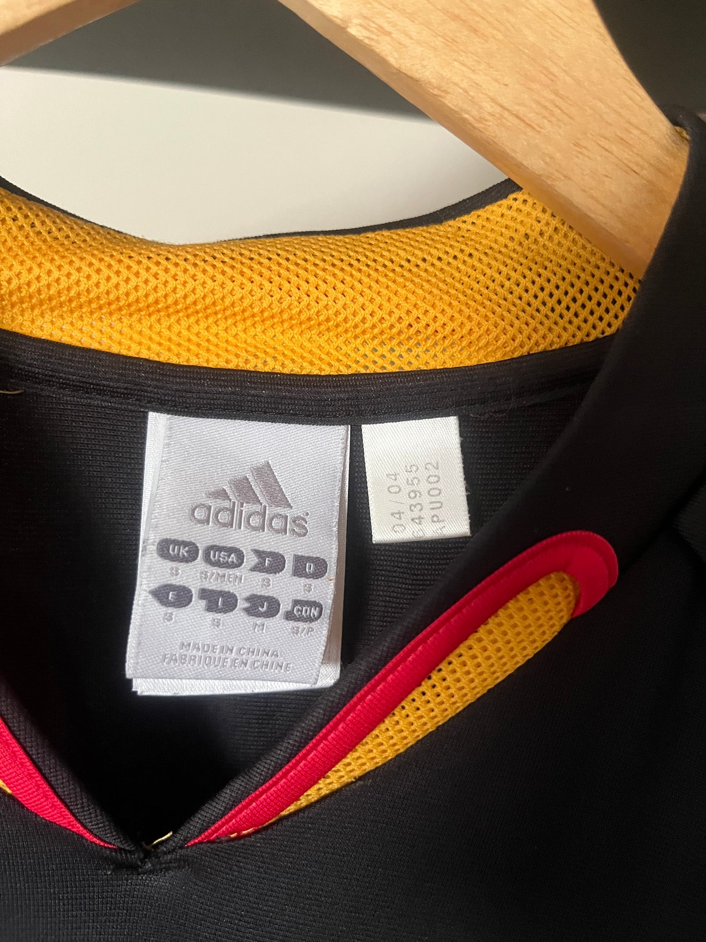 Germany 2004 Away Football Shirt Small - Michael Ballack