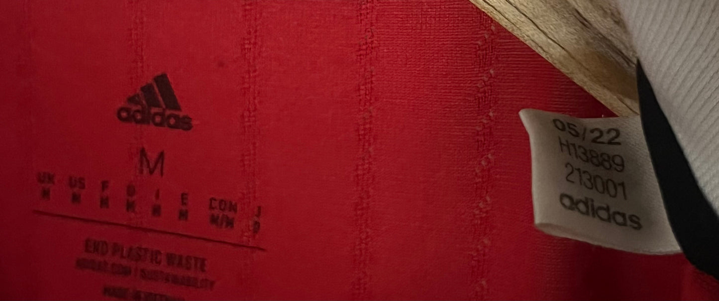 Manchester United 2022/2023 Home Football Shirt Medium - Heat.RDY