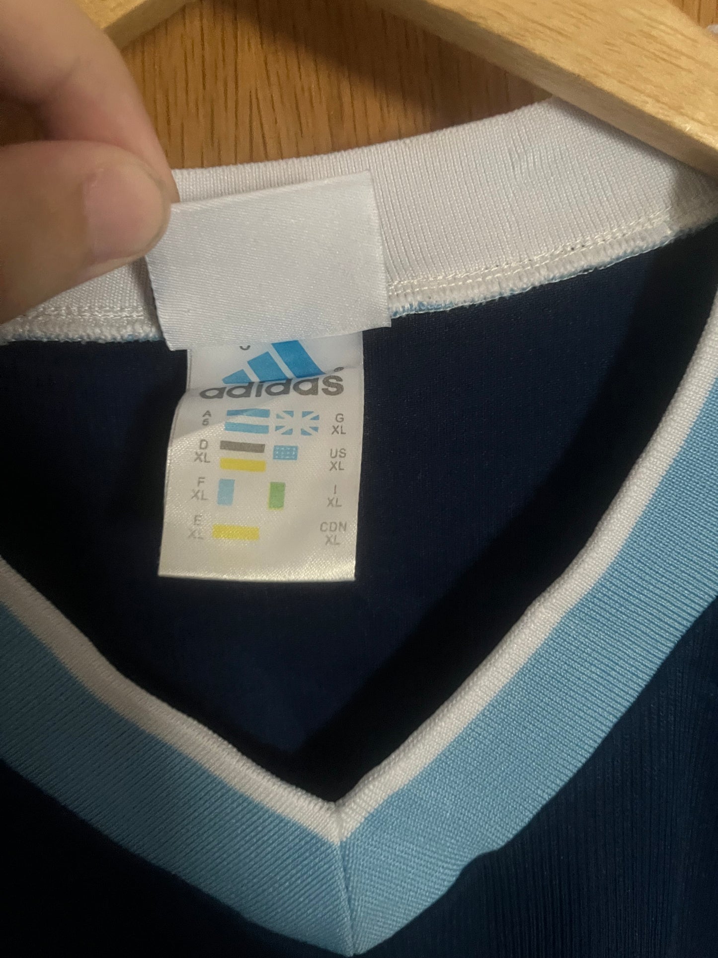 Argentina 1998/1999 Away Football Shirt Extra Large - Diego Simeone