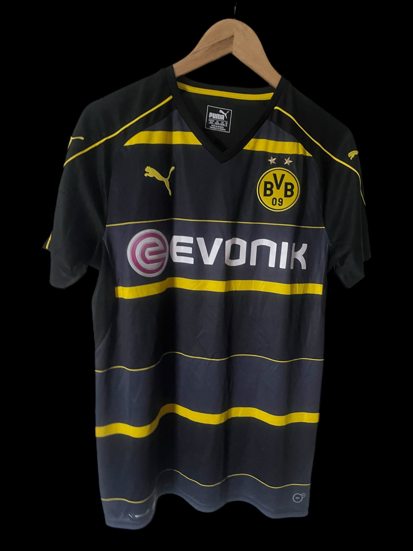 Borussia Dortmund 2014/2015 Away Football Shirt Medium - Fits Small - Pierre Emerick Aubameyang