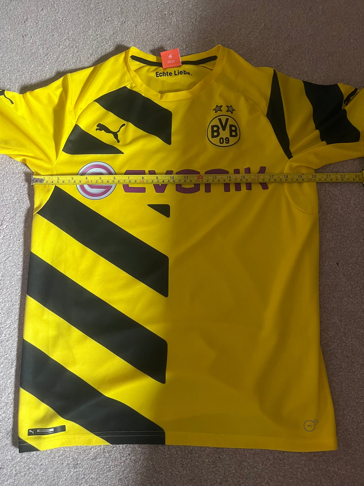 Borussia Dortmund 2014/2015 Home Medium - Also Fit Small - Shinji Kagawa