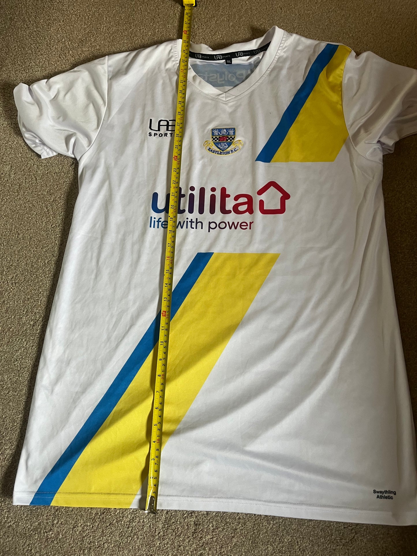 Eastleigh FC Home 5XL - Fits 2XL