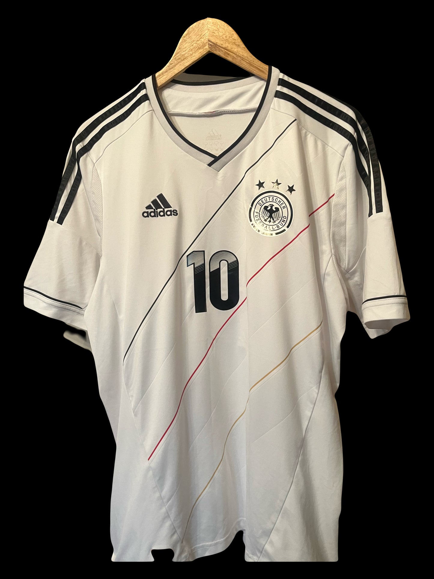 Germany 2012/2013 Home Football Shirt Large - Lukas Podolski