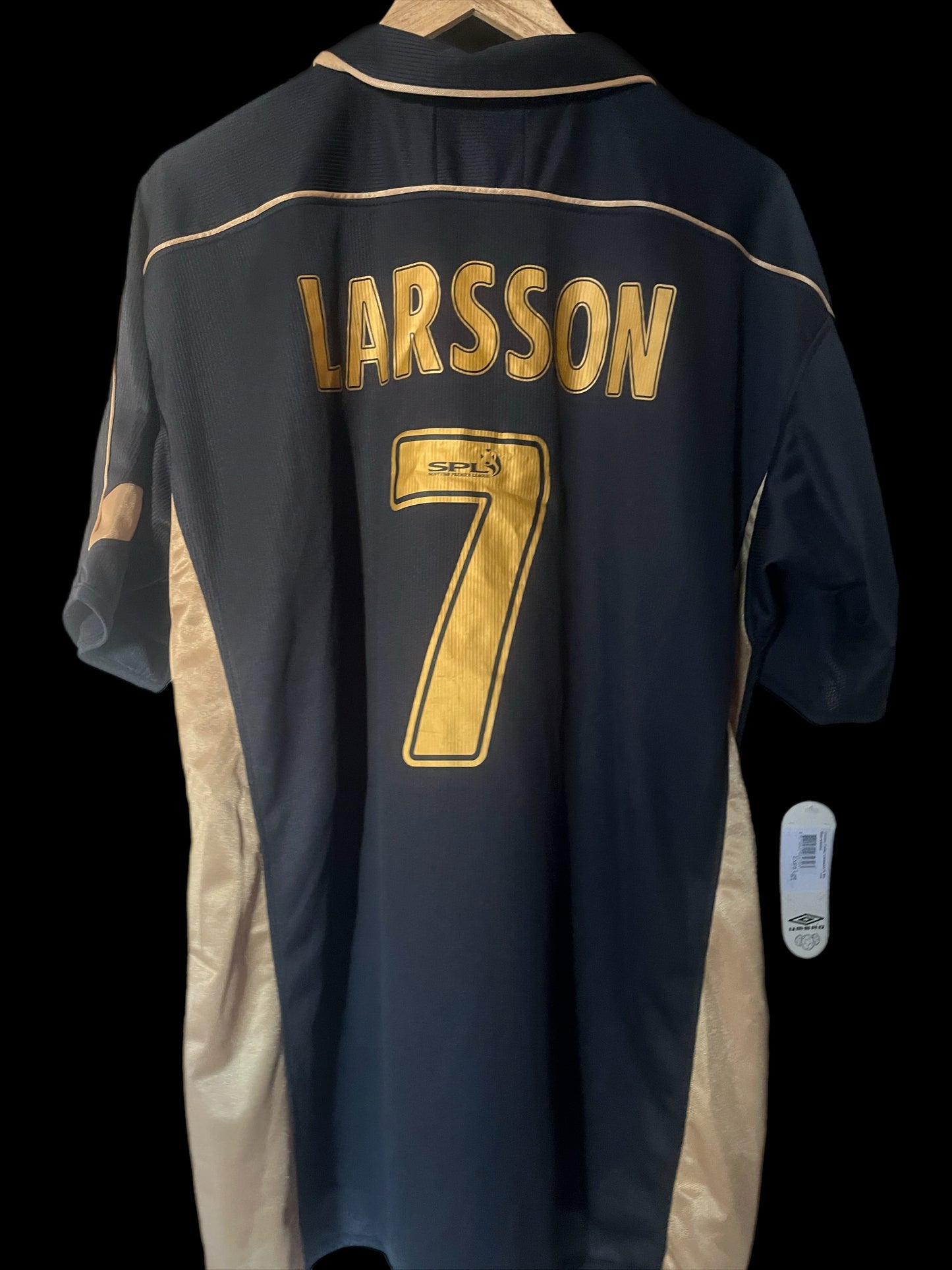 BNWT Celtic 2003/2004 Away Football Shirt Extra Large - Henrik Larsson