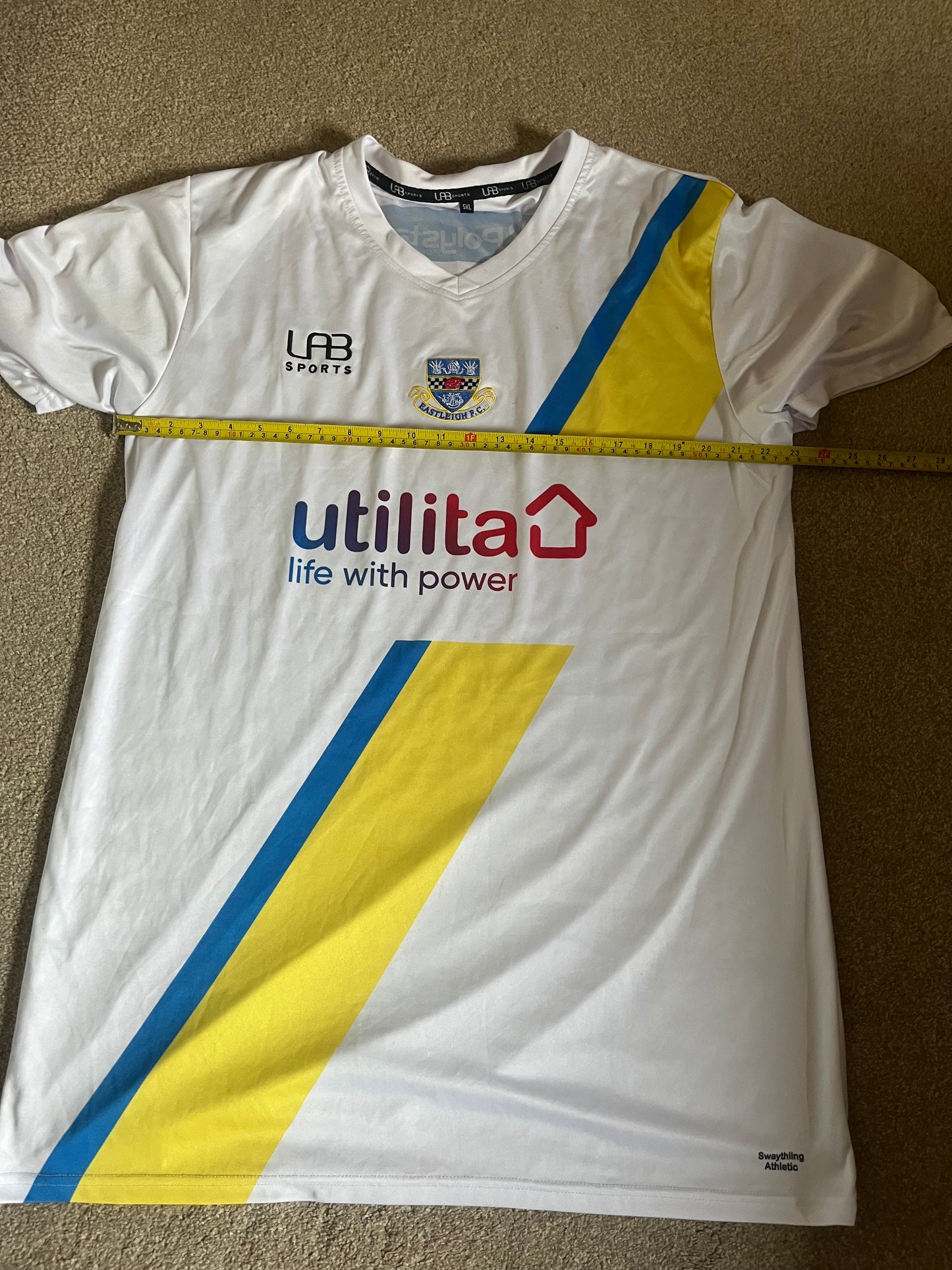 Eastleigh FC Home 5XL - Fits 2XL
