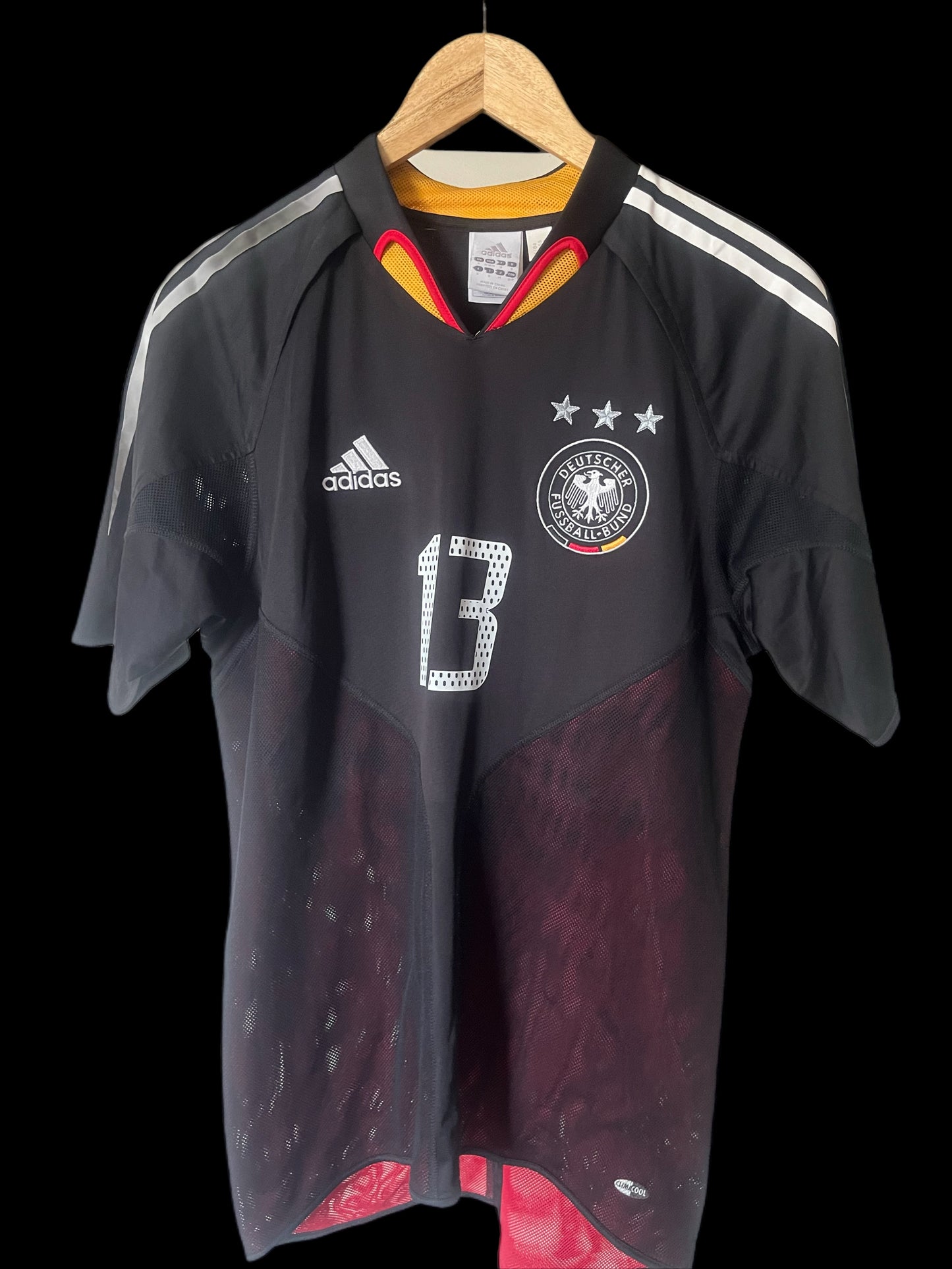 Germany 2004 Away Football Shirt Small - Michael Ballack