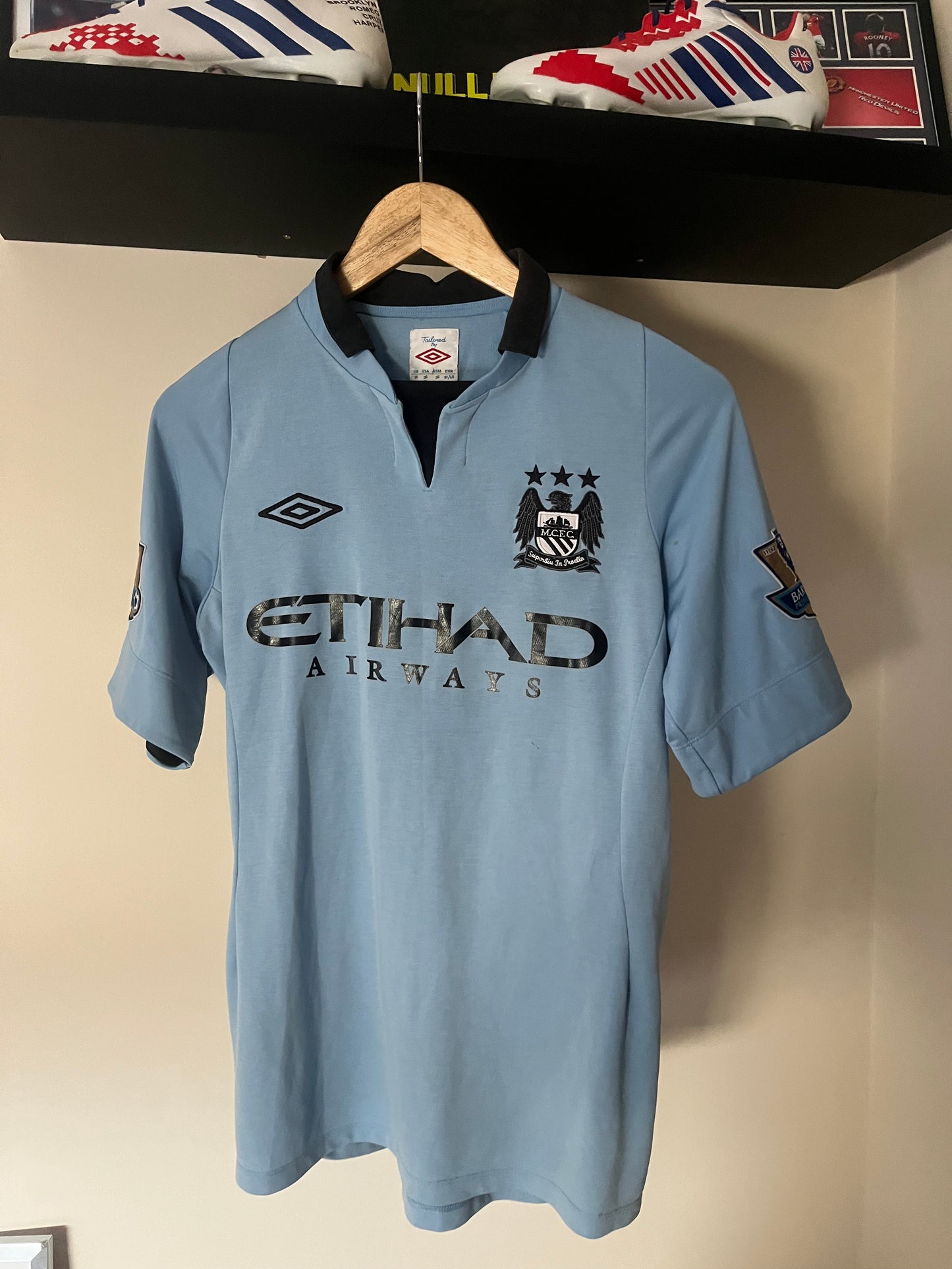 Manchester City 2012/2013 Home Small - Vincent Kompany