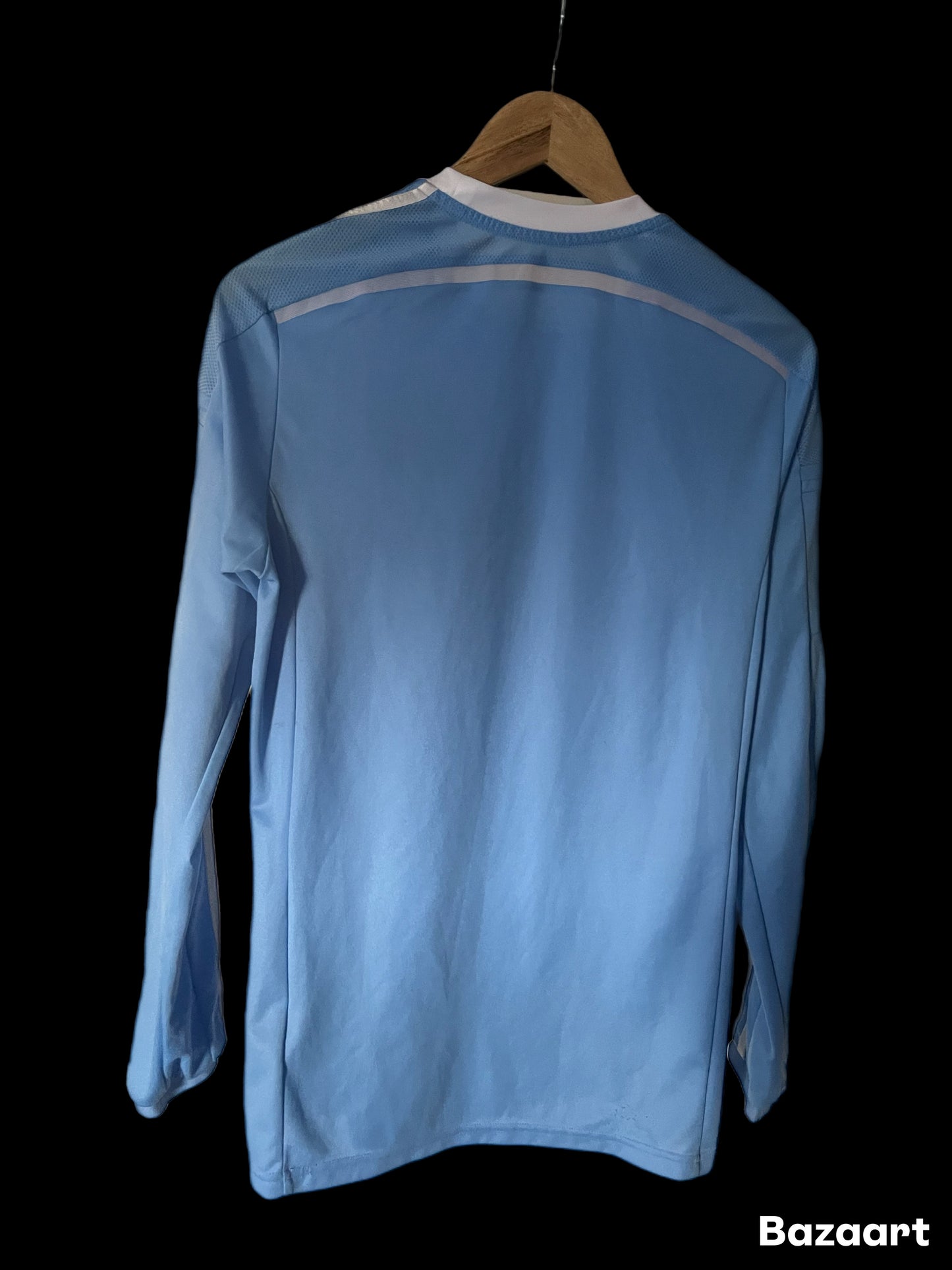 New York City FC (NYCFC) 2015/2016 Home Football Shirt Medium - Fits Small - Long Sleeve - Player Issue