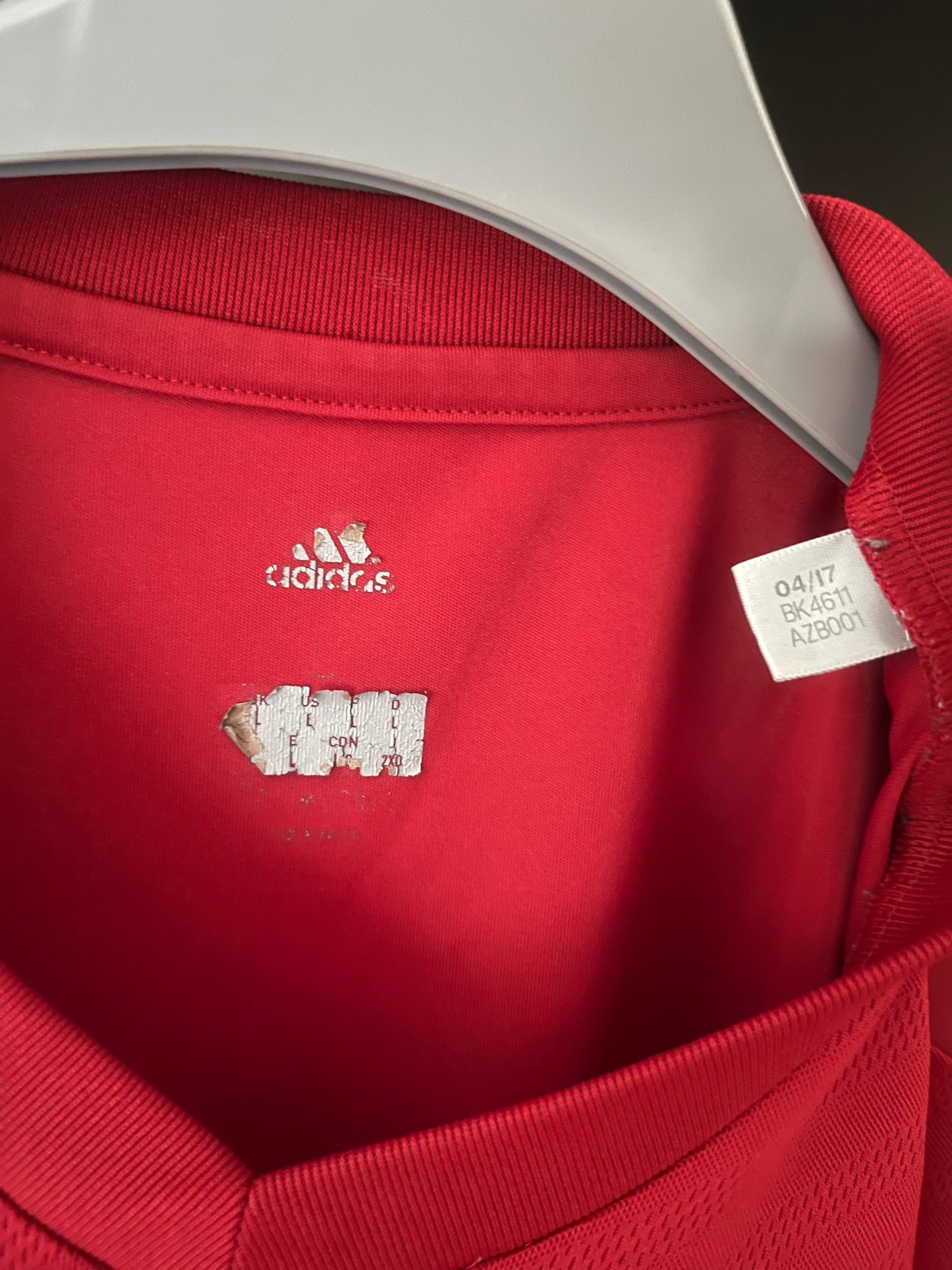 Aberdeen 2017/2018 Home Football Shirt Large
