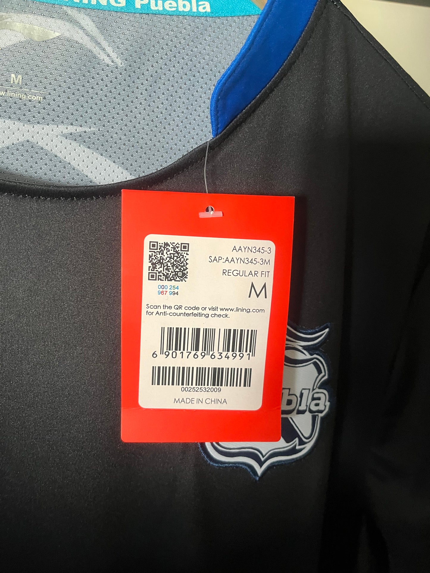 BNWT Club Puebla 2018/2019 Third Medium