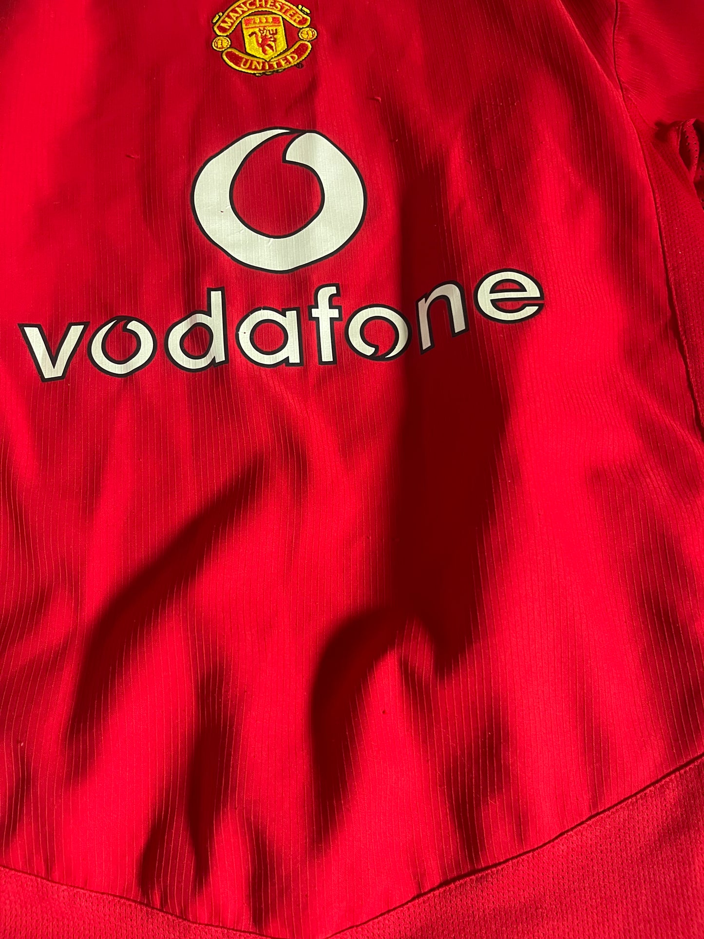 Manchester United 2004/2005/2006 Home Extra Large - Fits Large - Long Sleeve - Wayne Rooney