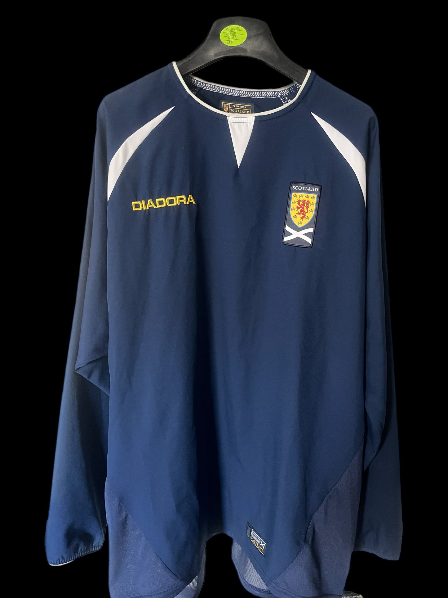 Scotland 2003/2004 Home Football Shirt Large - Fits Extra Large - Long Sleeve