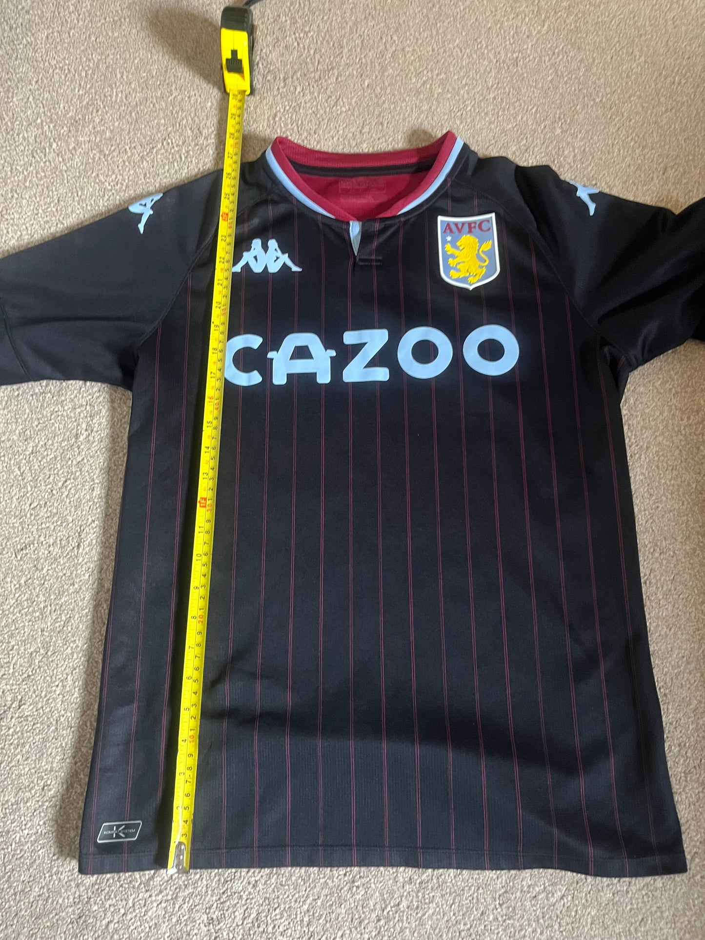 Aston Villa 2020/2021 Away Medium - Fits Small