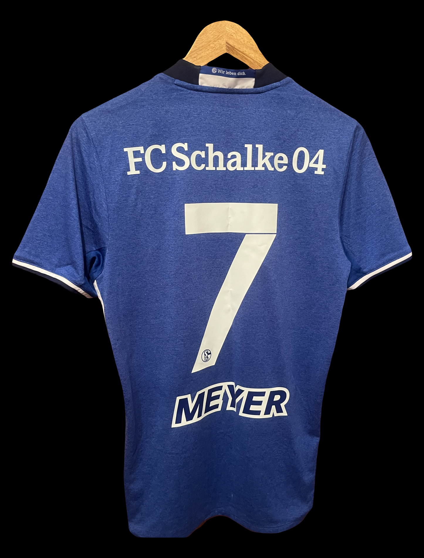 FC Schalke 04 2016/2017 Home Football Shirt Small - Max Meyer