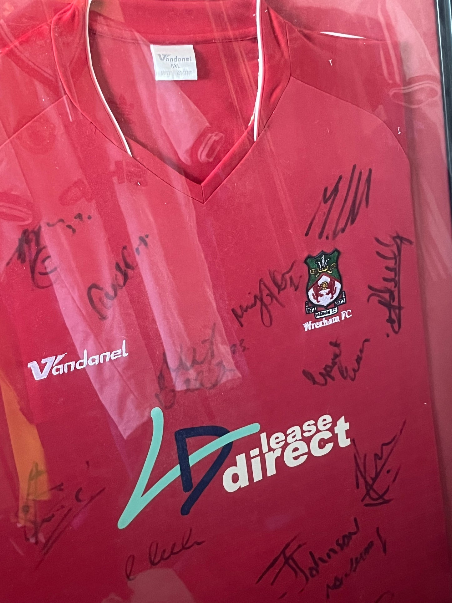 Wrexham AFC 2006/2007 Home - Squad Signed + Framed