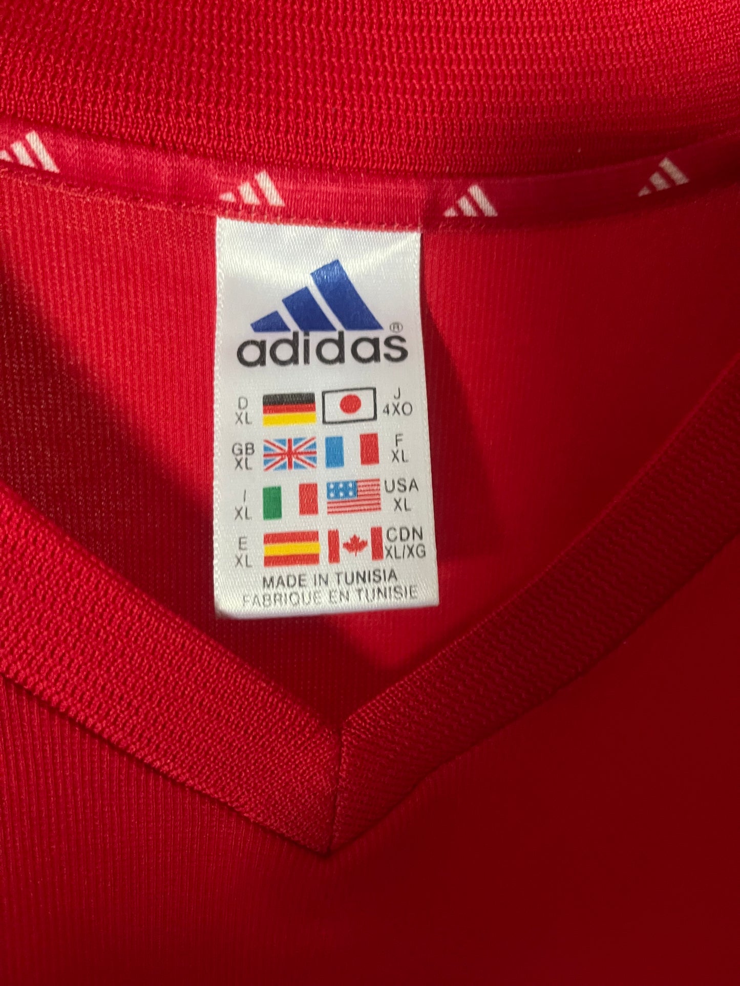 Canada 2002 Away Football Shirt Extra Large