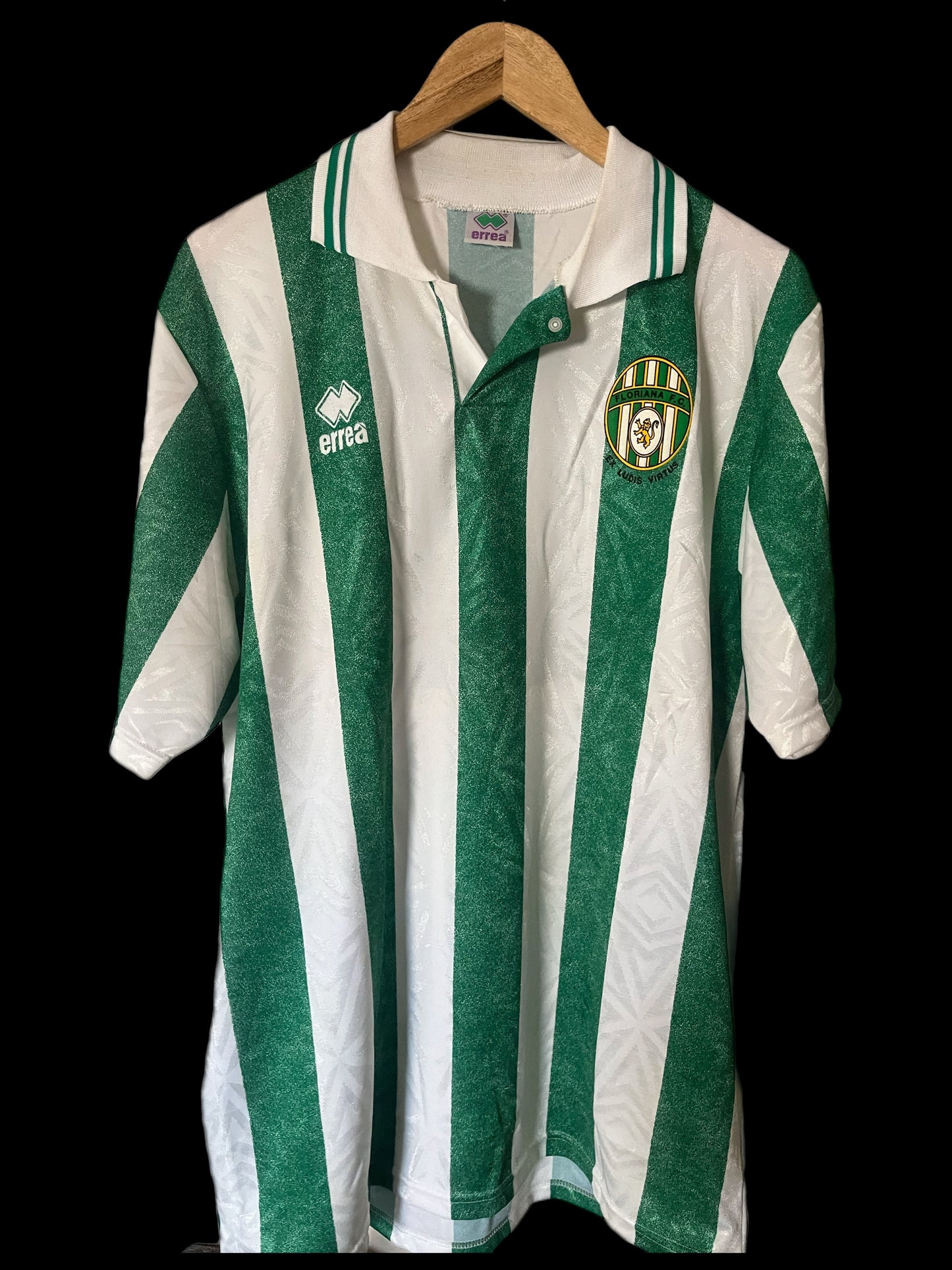 Floriana FC 1993/1994 Home Football Shirt Extra Large