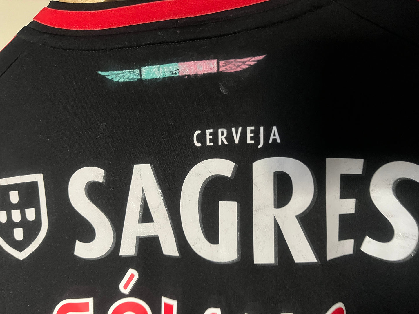 SL Benfica 2012/2013 Away Football Shirt Medium - Eduardo Salvio