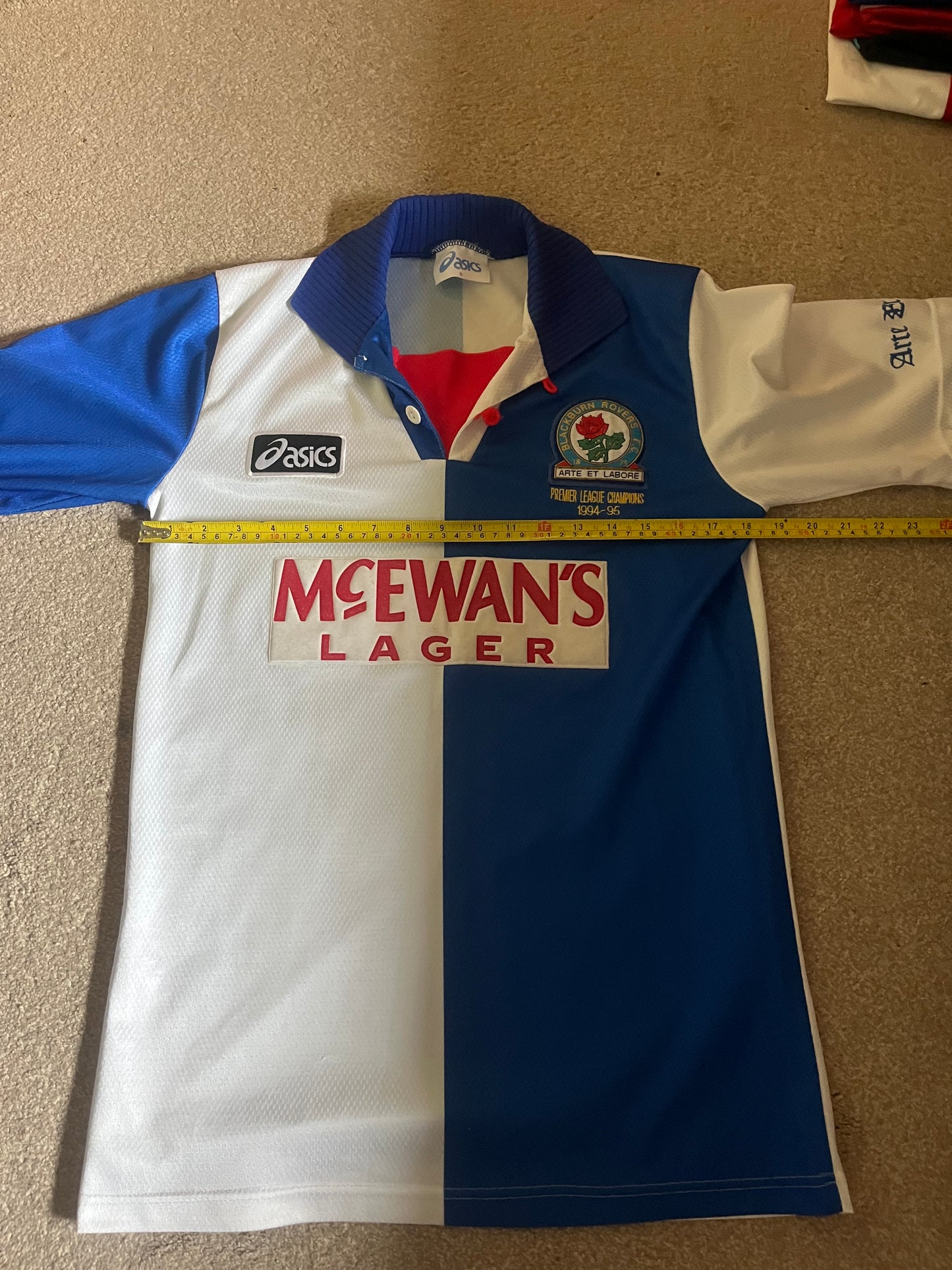Blackburn Rovers 1995/1996 Home Small