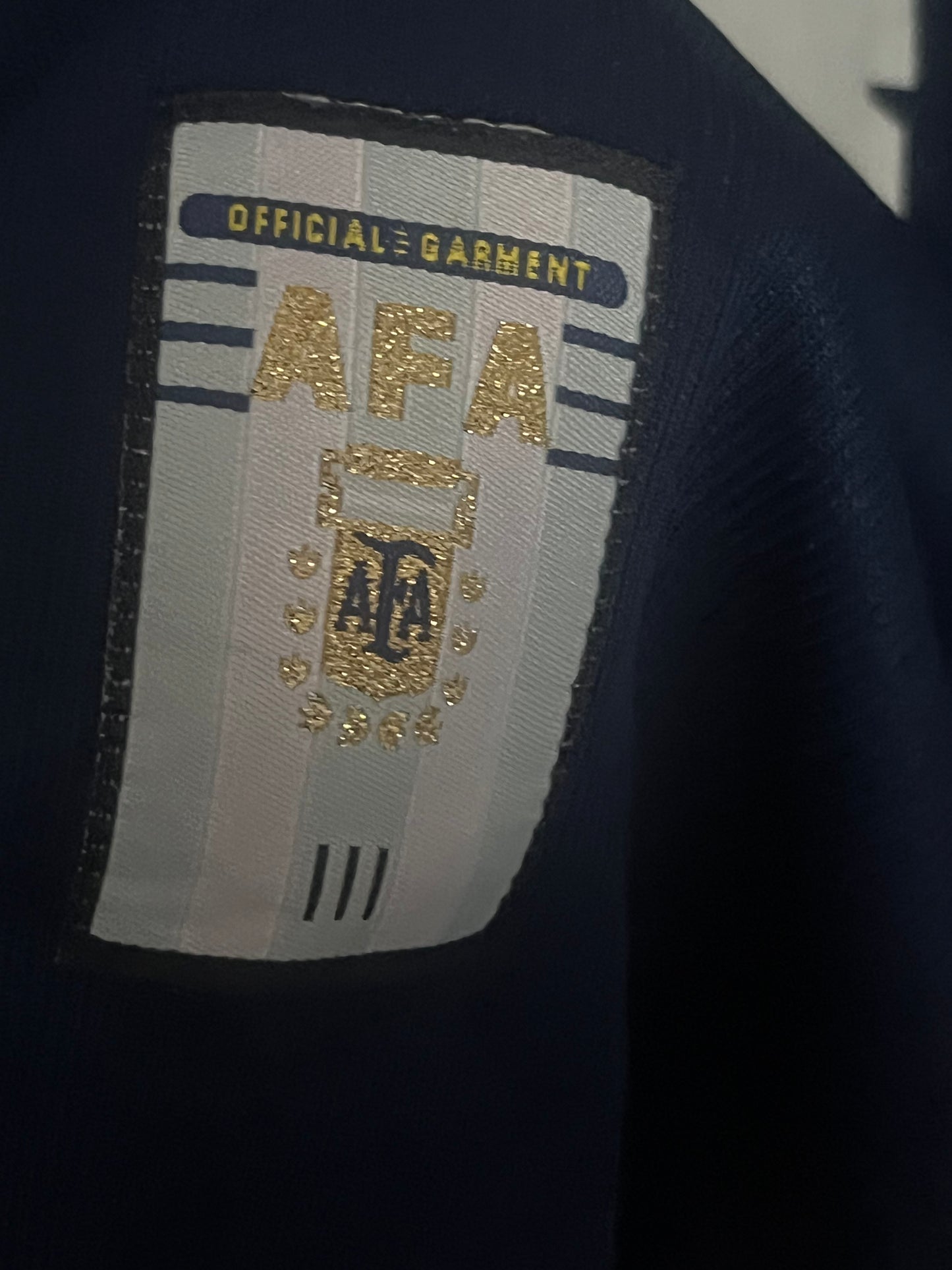 Argentina 1998/1999 Away Football Shirt Extra Large - Diego Simeone