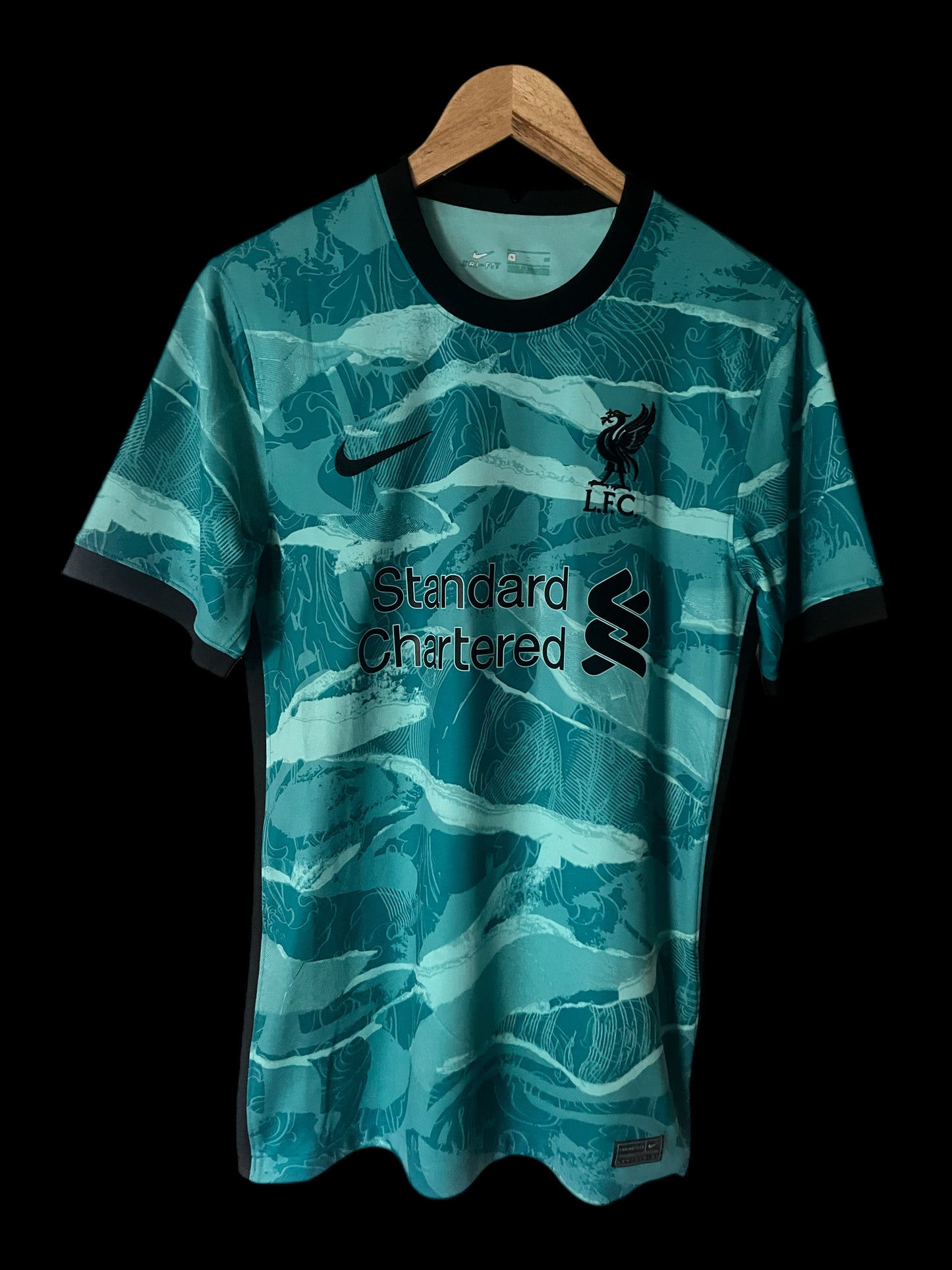 Liverpool 2020/2021 Away Football Shirt Small - Mohamed Salah