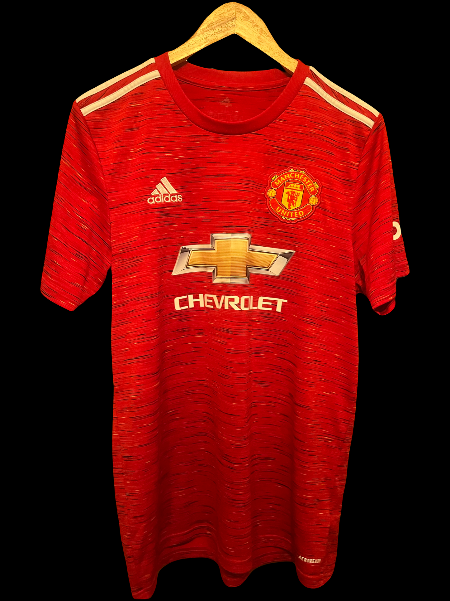 Manchester United 2020/2021 Home Football Shirt Large - Donny Van De Beek