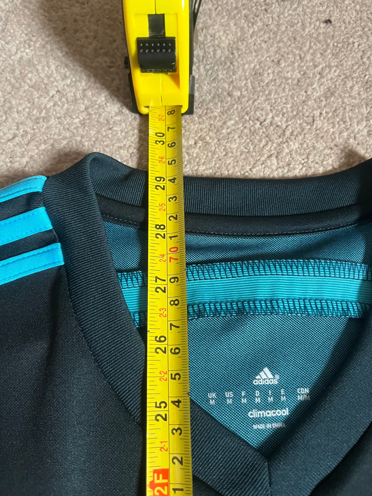 Chelsea 2014/2015 Third Football Shirt Medium - Fits Small - Cesar Azpilicueta