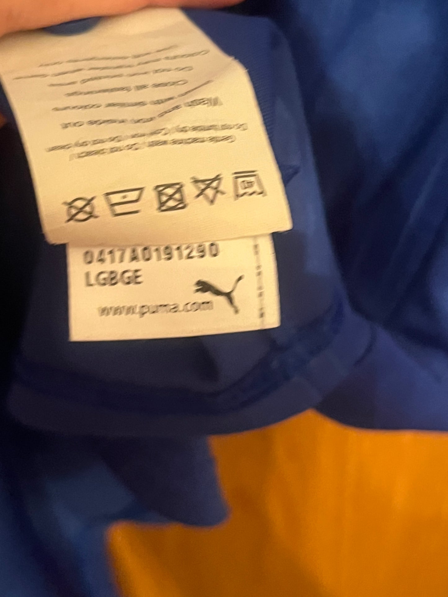 Leicester City 2016/2017 Home Football Shirt Extra Large - Jamie Vardy