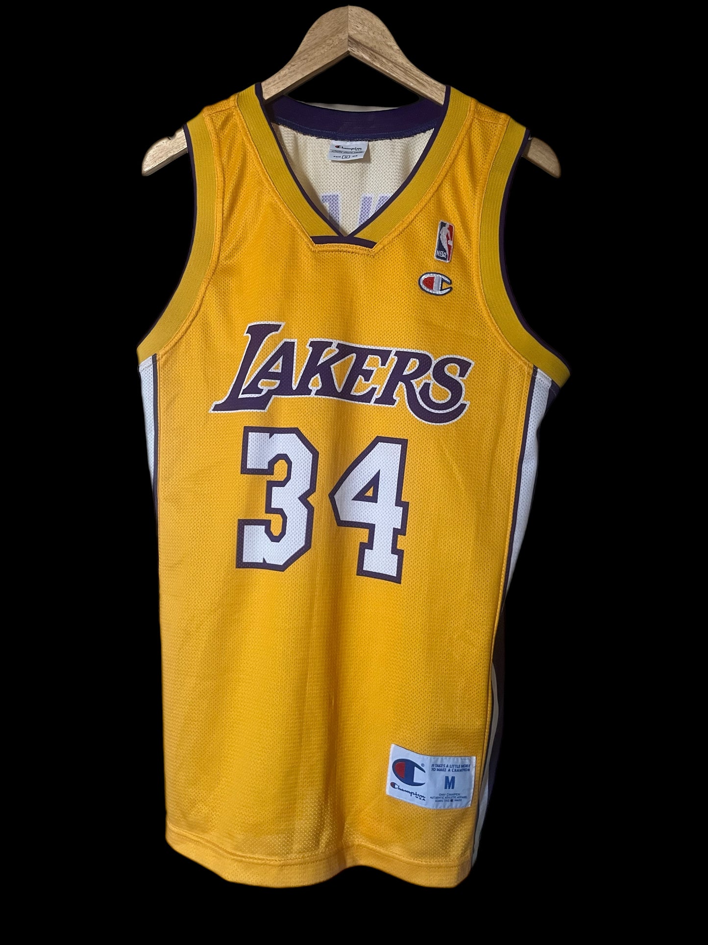 Los Angeles LA Lakers Basketball Jersey Medium - Shaquille O’Neal