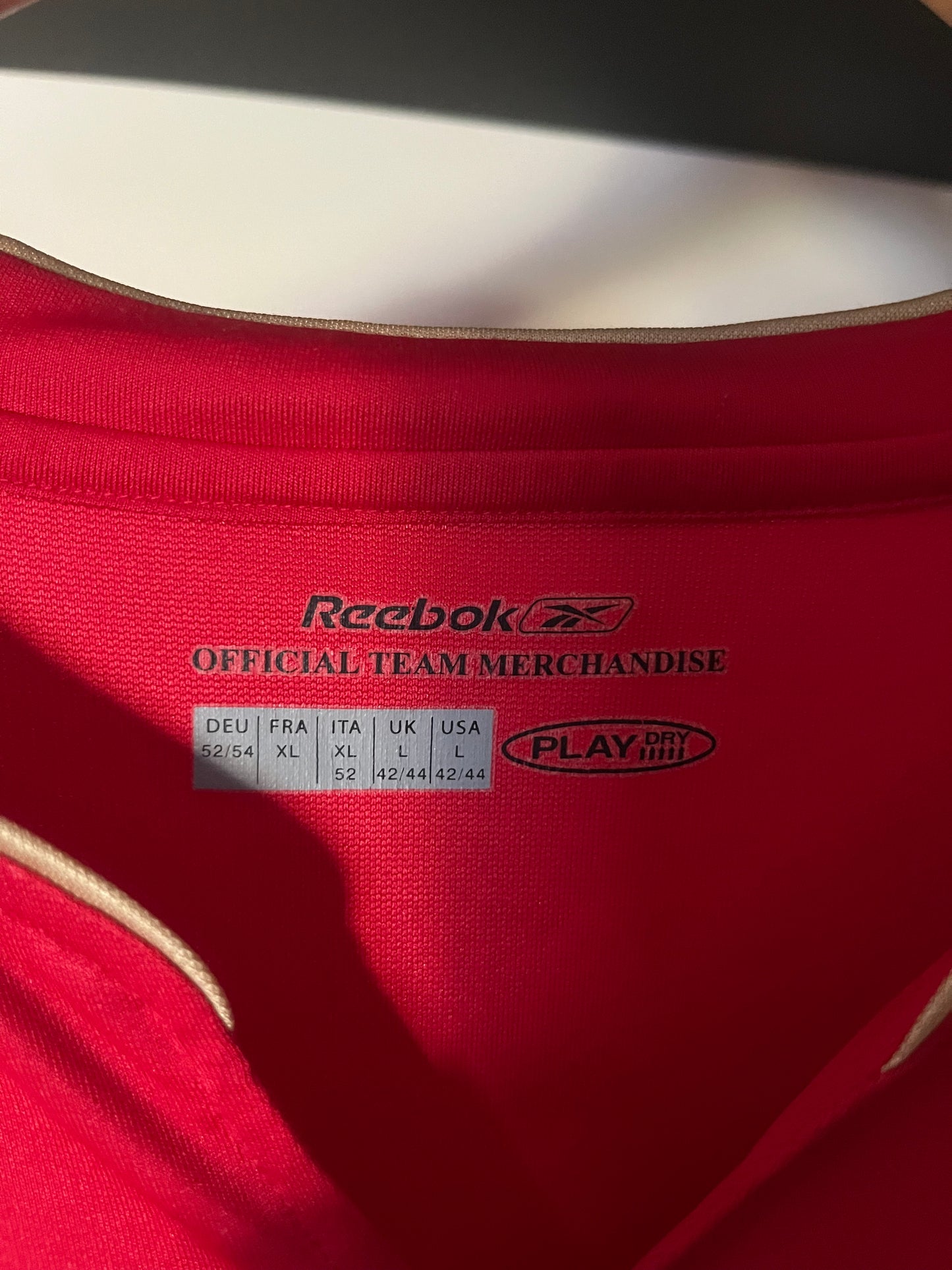 Liverpool 2005/2006 European Home Football Shirt Large