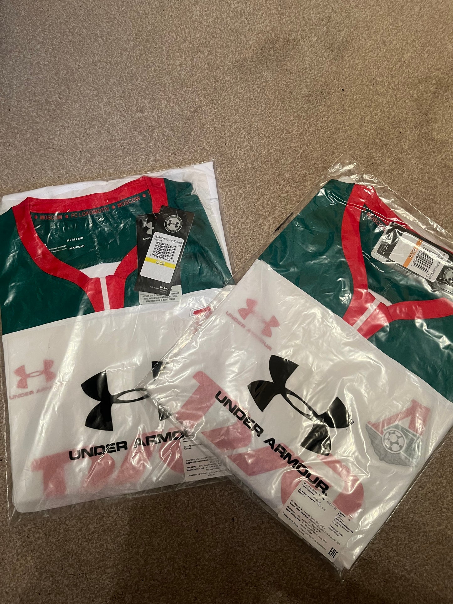 Lokomotiv Moskva (Moscow) 2019/2020 Away Football Shirt Medium - Fits Small - BNWT BNIB