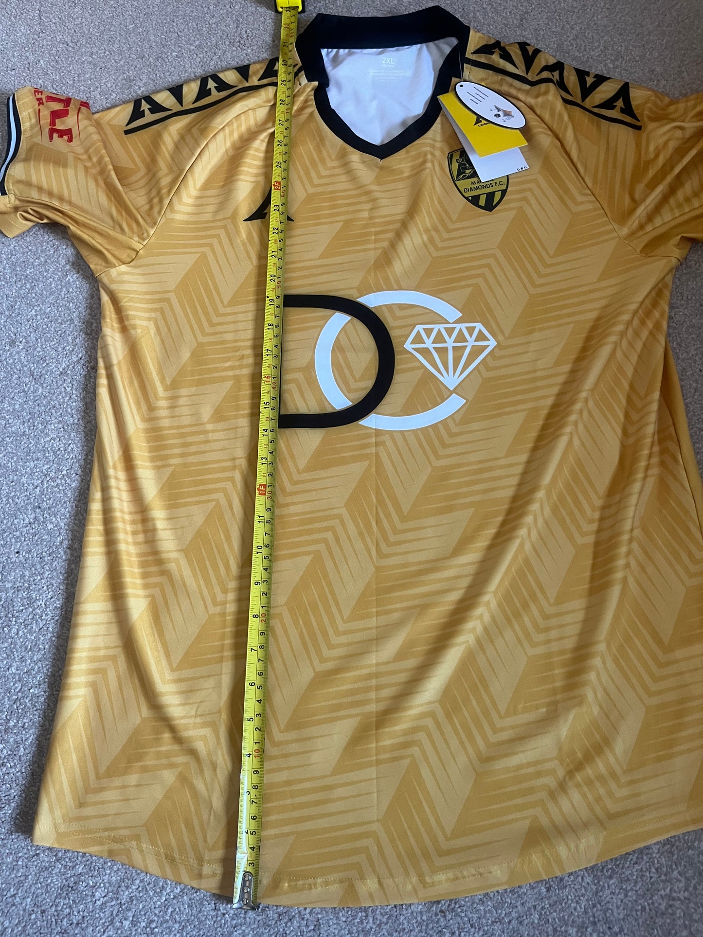 BNWT Manica Diamonds 2024/2025 Home 2XL - Fits Large