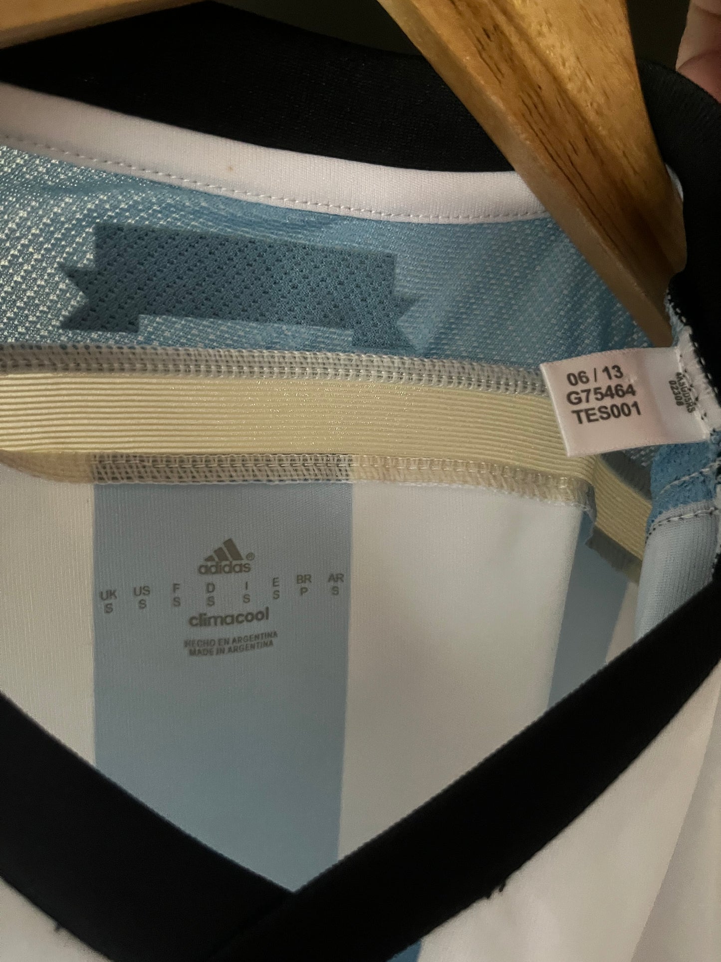 Argentina 2014 Home Football Shirt Small
