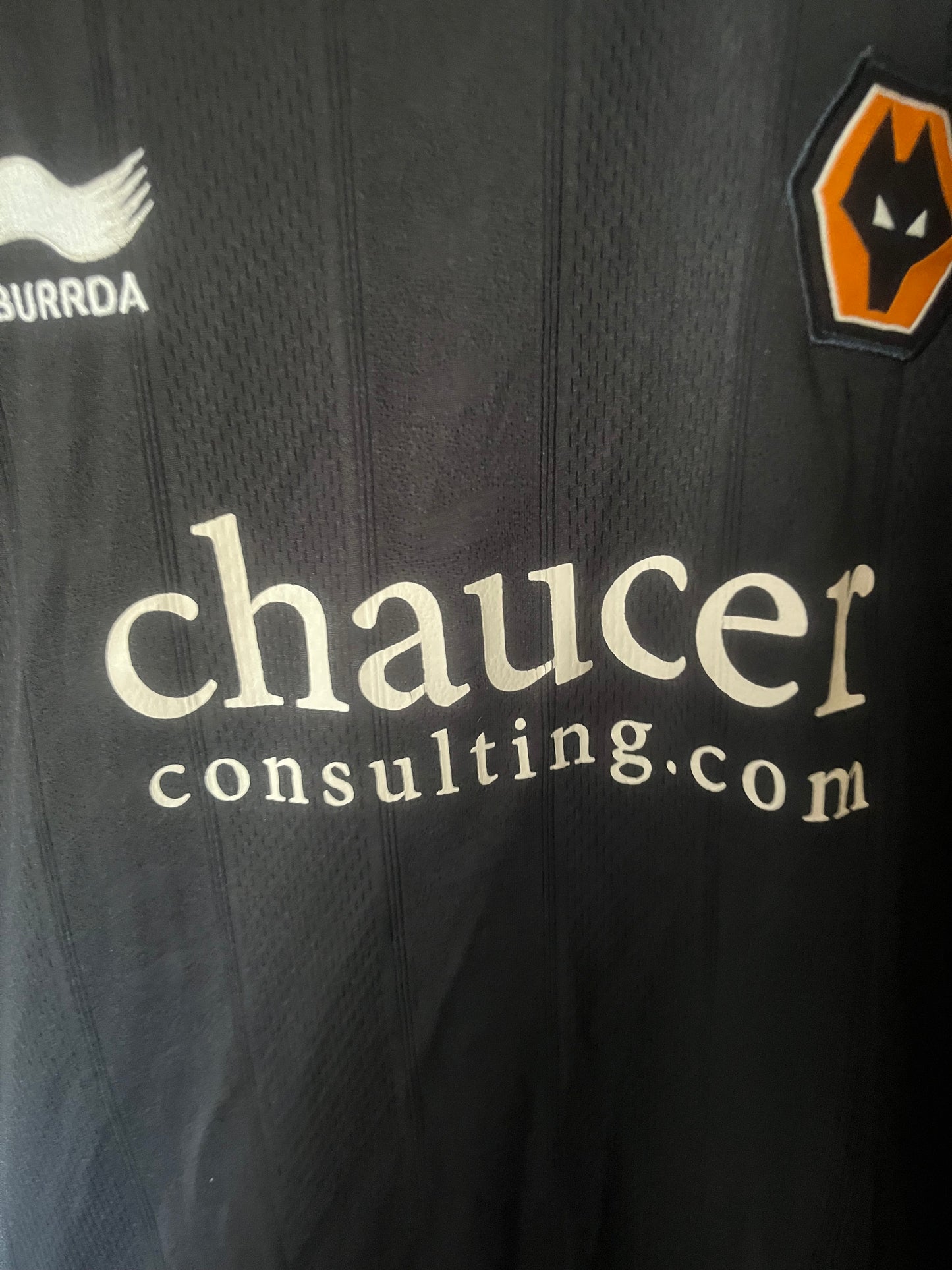 Wolverhampton Wanderers 2011/2012 Away Medium - Long Sleeve - U18/21 Issued