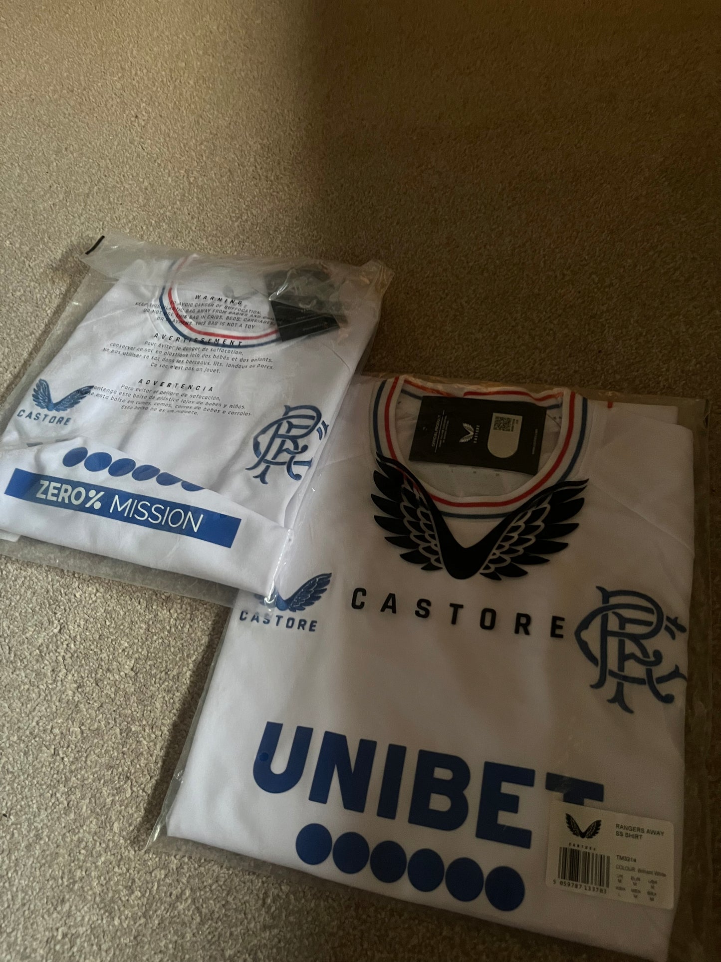 BNWT BNIB Rangers 2023/2024 Away Medium