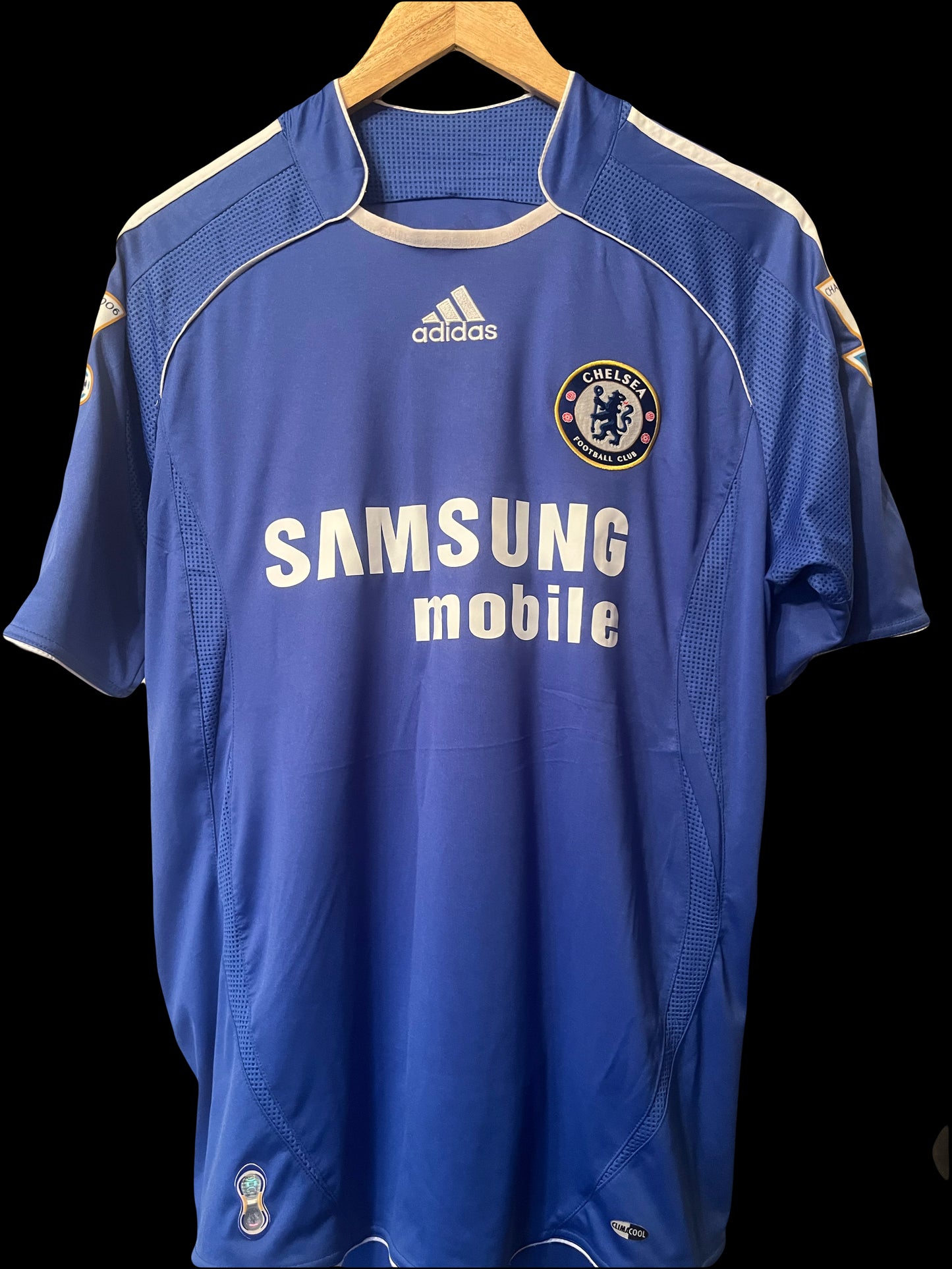 Chelsea 2006/2007/2008 Home Football Shirt Medium - Michael Essien