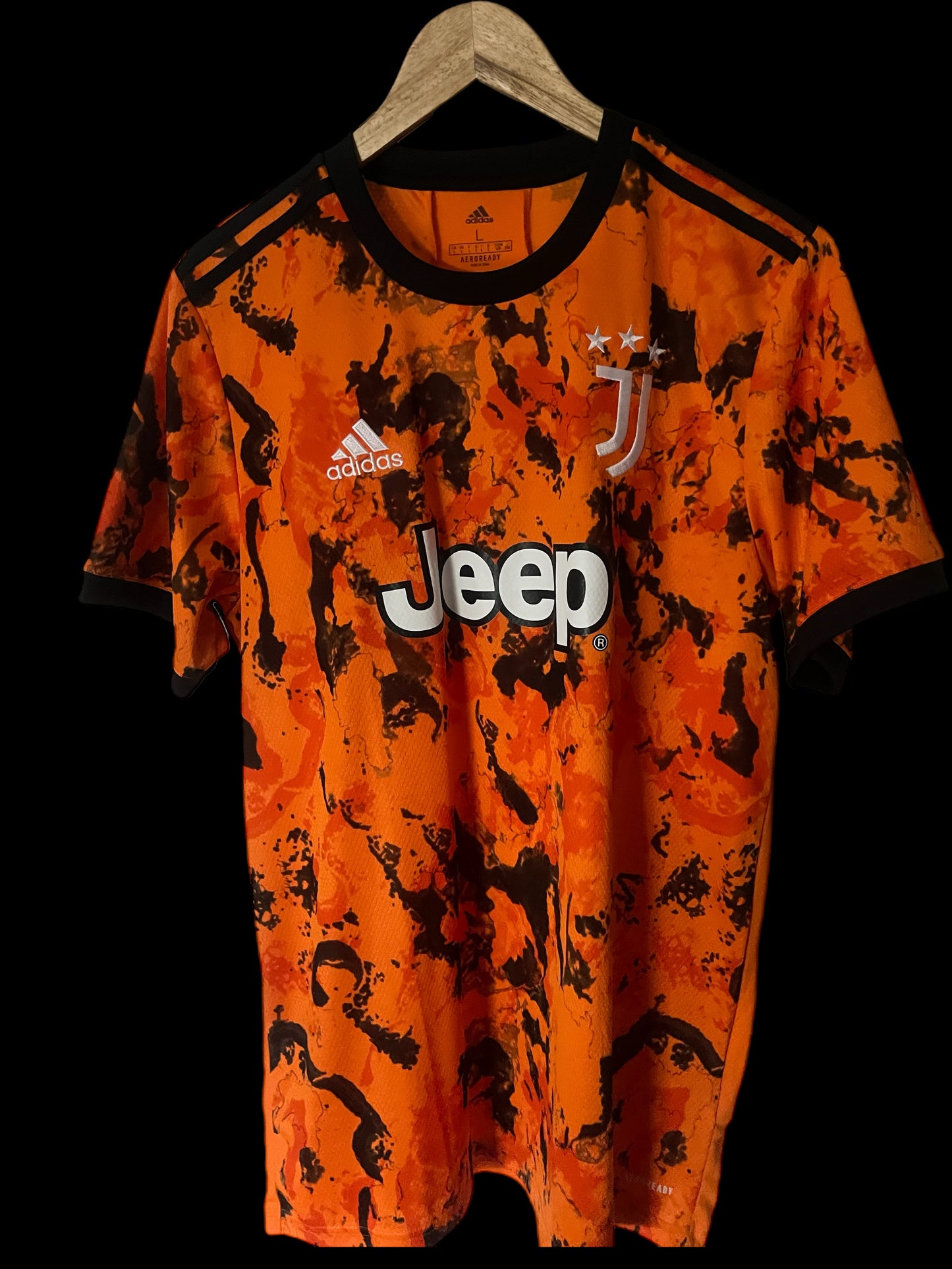 Juventus 2020/2021 Third Football Shirt Large - Cristiano Ronaldo