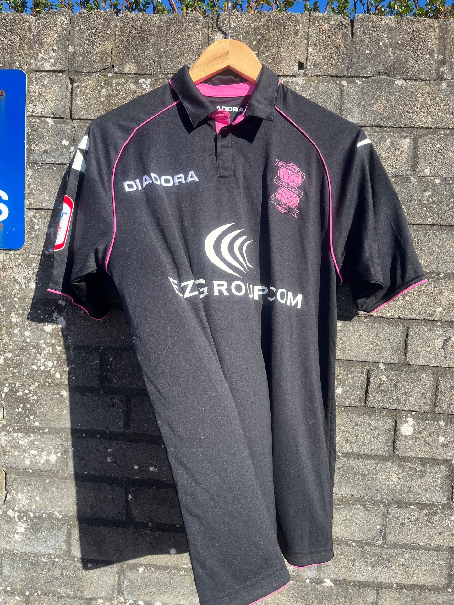 Birmingham City 2012/2013 Away - Adam Rooney - Matchworn - Signed - Personally Dedicated