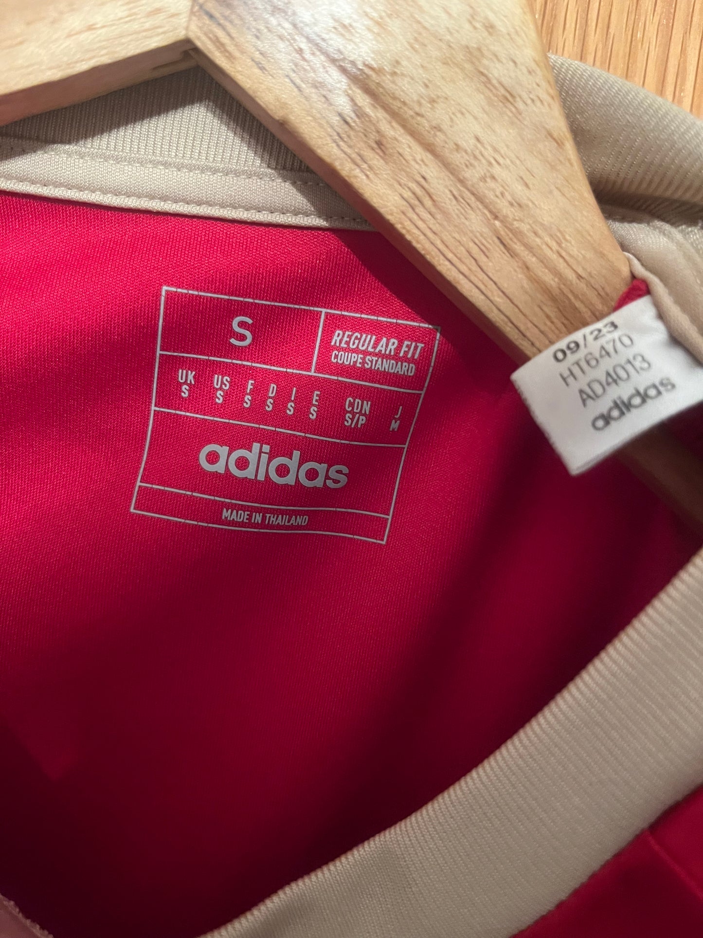 Aberdeen 2023/2024 Home Football Shirt Small