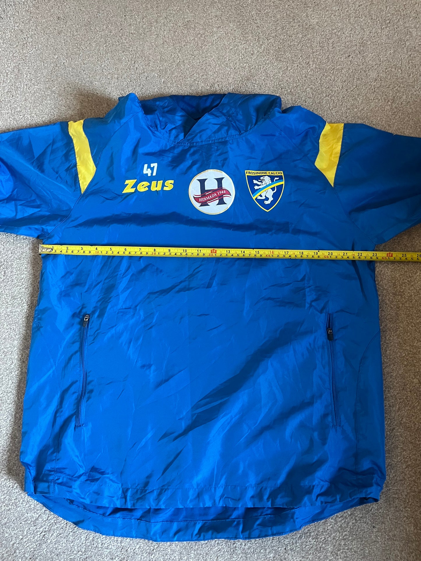 Frosinone 2020/2021 Training Jacket Medium - Fits Large - Player Issue
