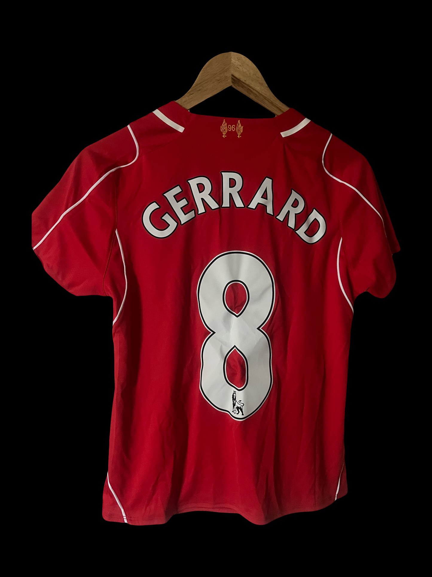 Liverpool 2014/2015 Home Football Shirt Women’s 8 - Youth Large/Men’s XS - Steven Gerrard